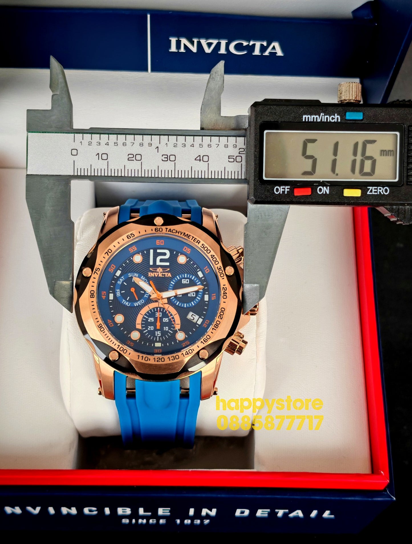 INVICTA Speedway Swiss Ronda 51 mm