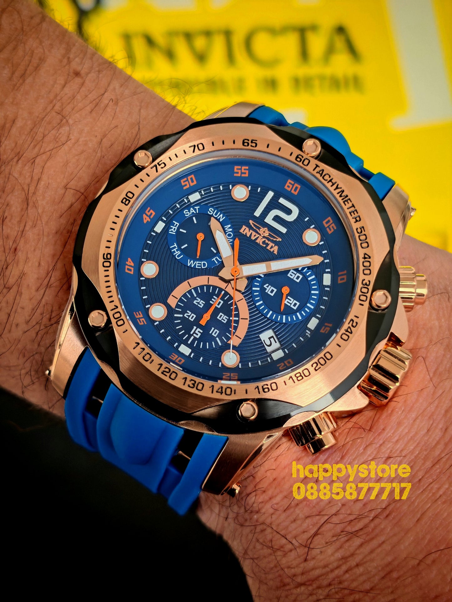 INVICTA Speedway Swiss Ronda 51 mm
