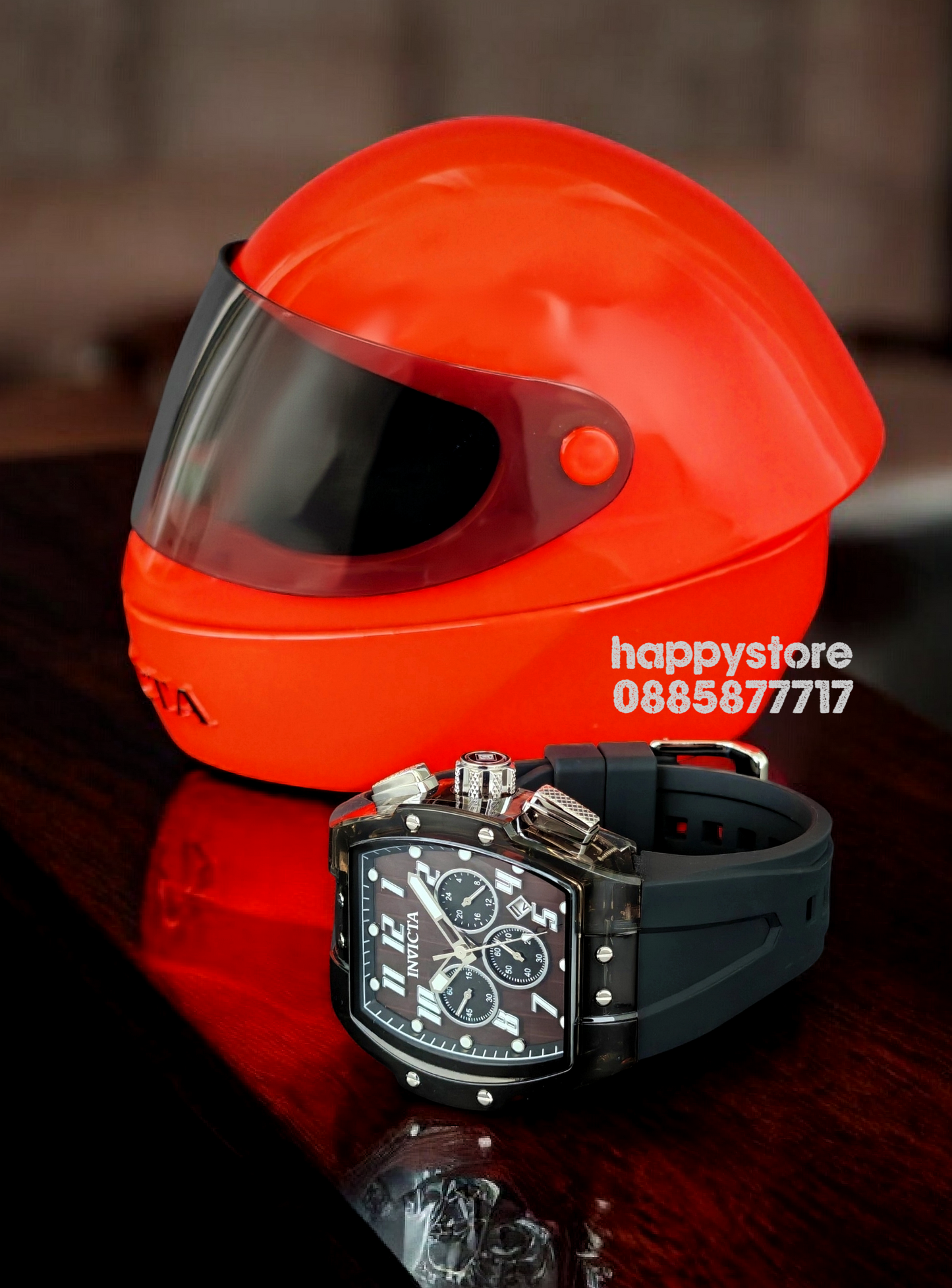 INVICTA Ghost Black 47 mm