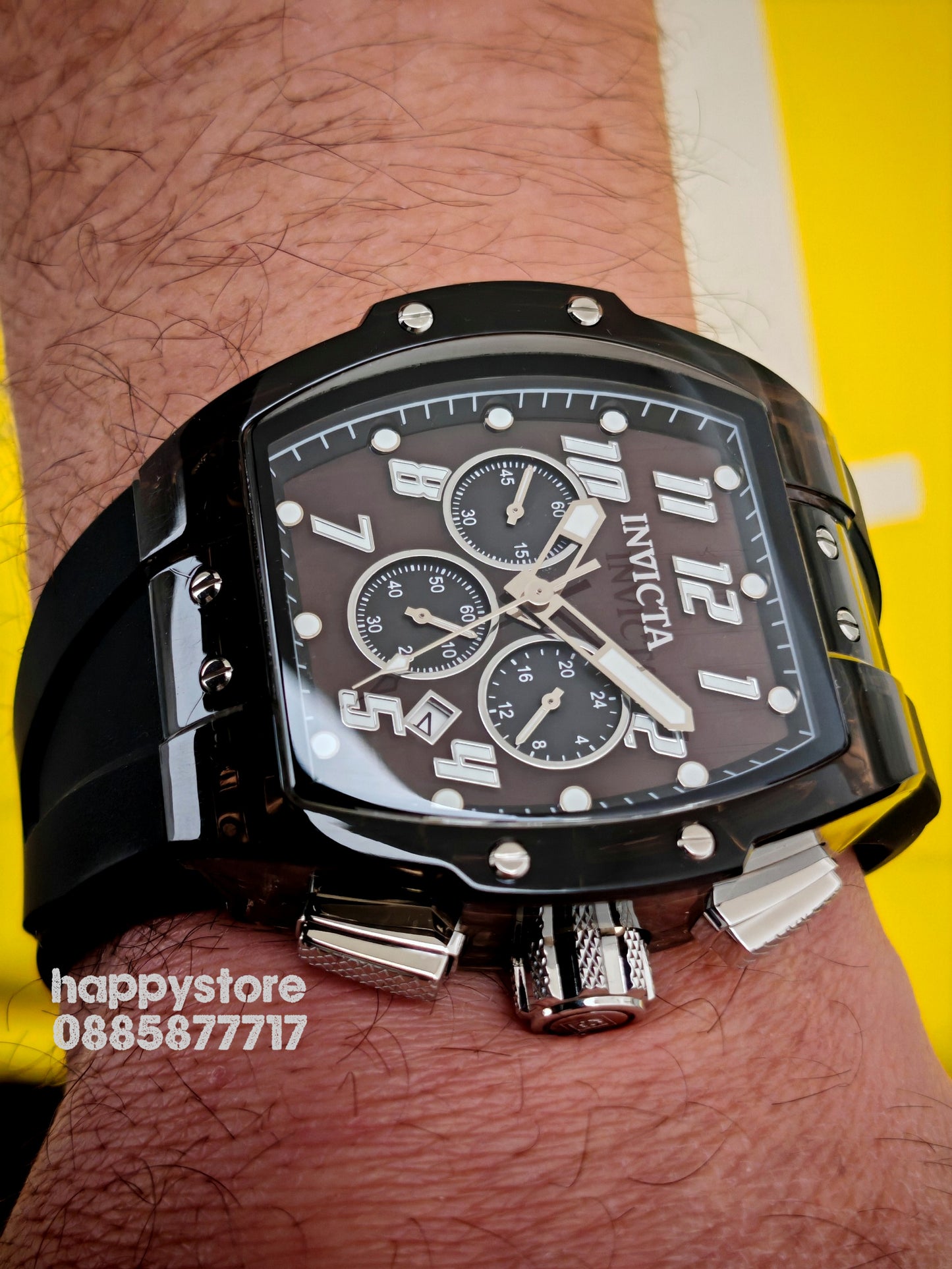 INVICTA Ghost Black 47 mm