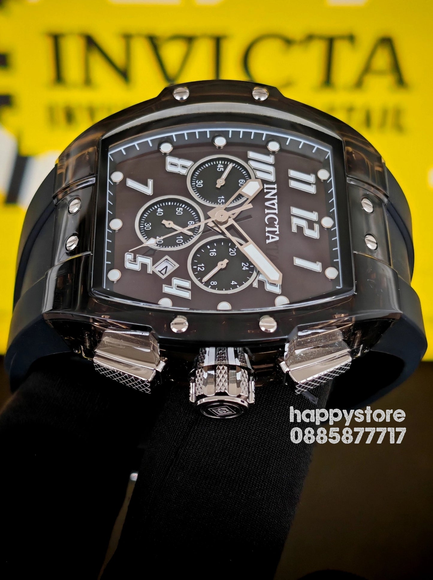 INVICTA Ghost Black 47 mm