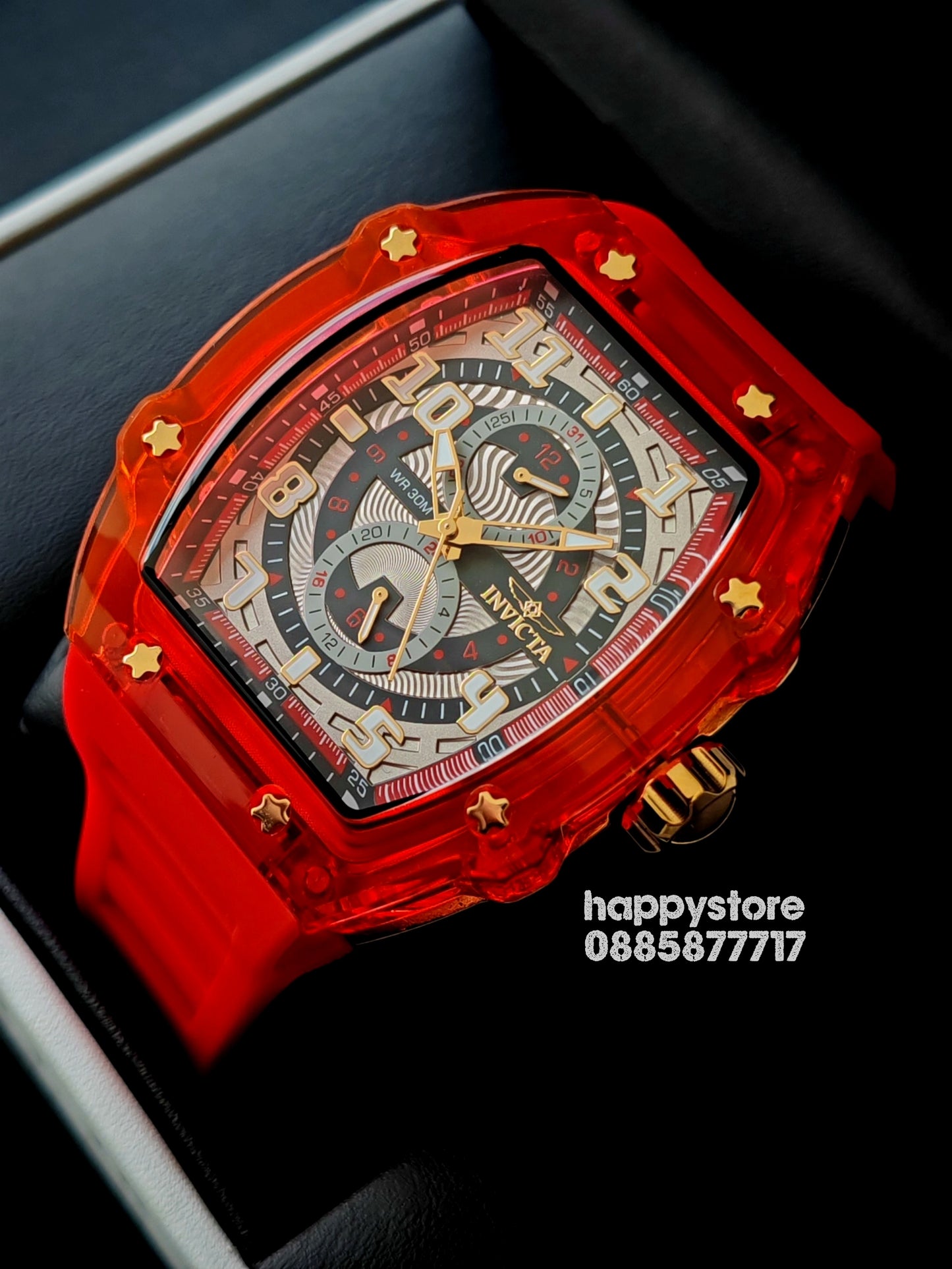 INVICTA Cyclone Red 49 mm