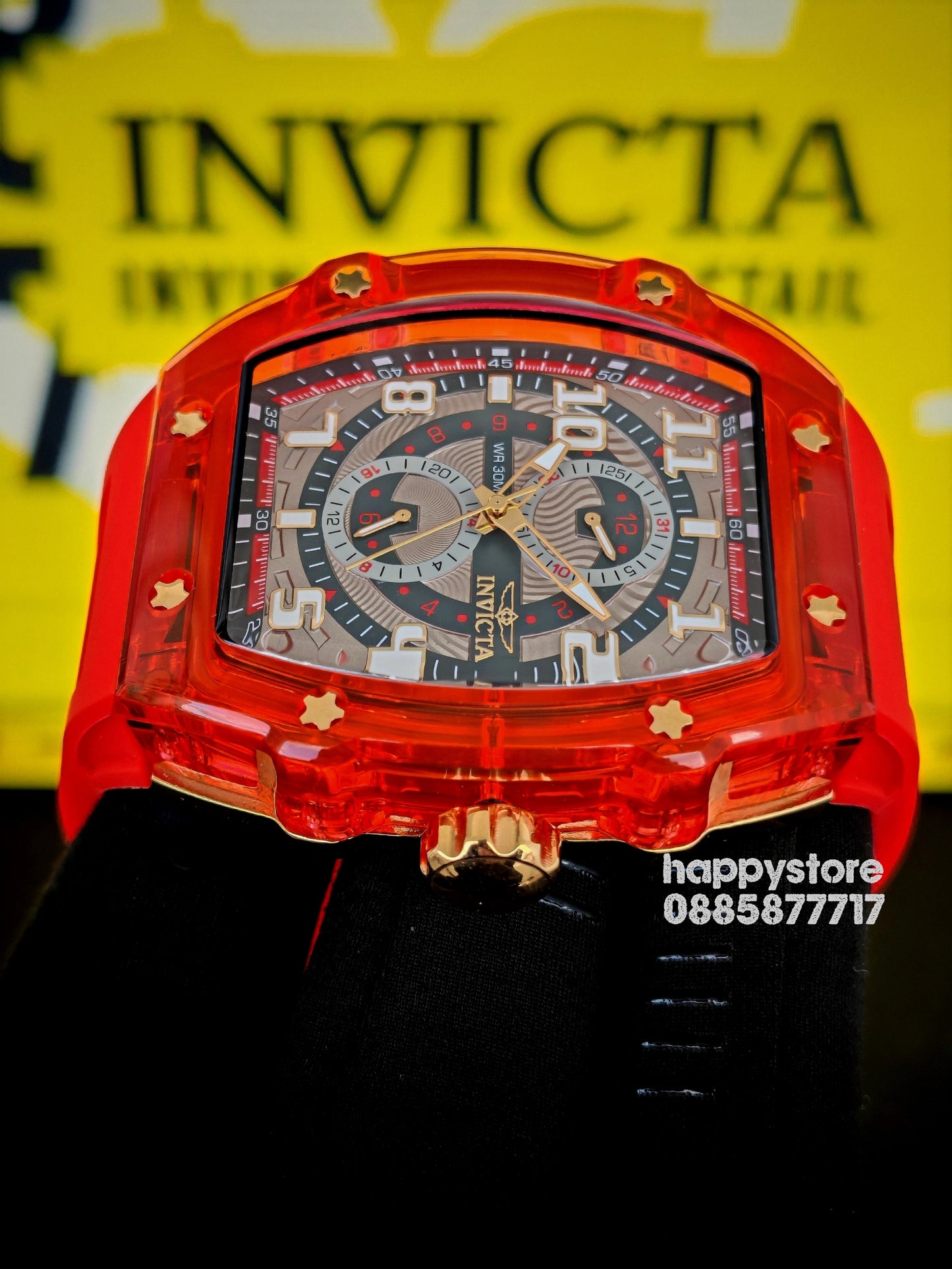 INVICTA Cyclone Red 49 mm