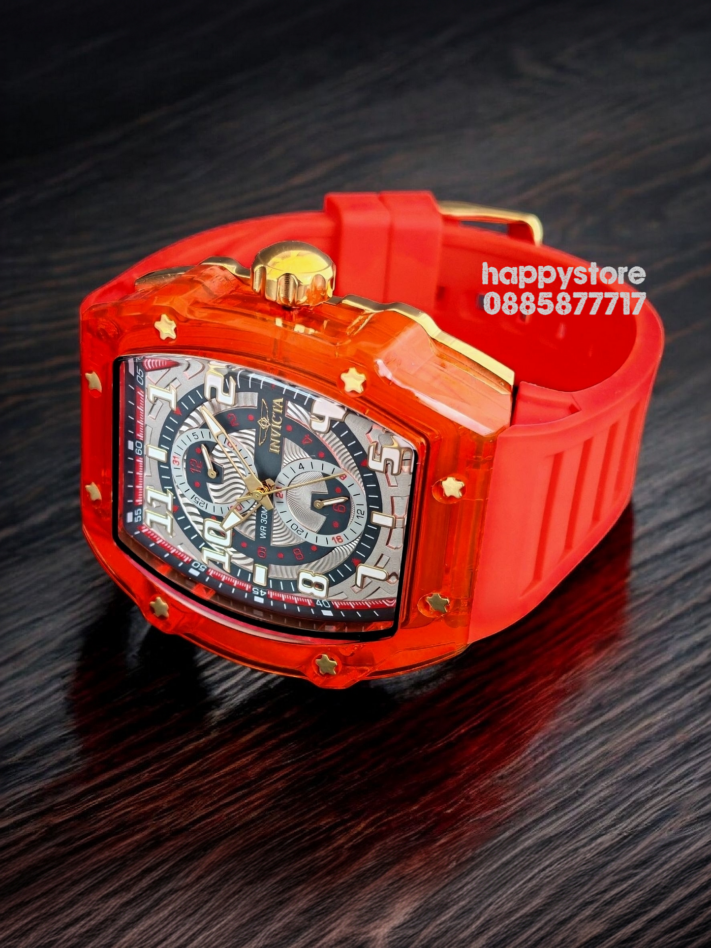 INVICTA Cyclone Red 49 mm