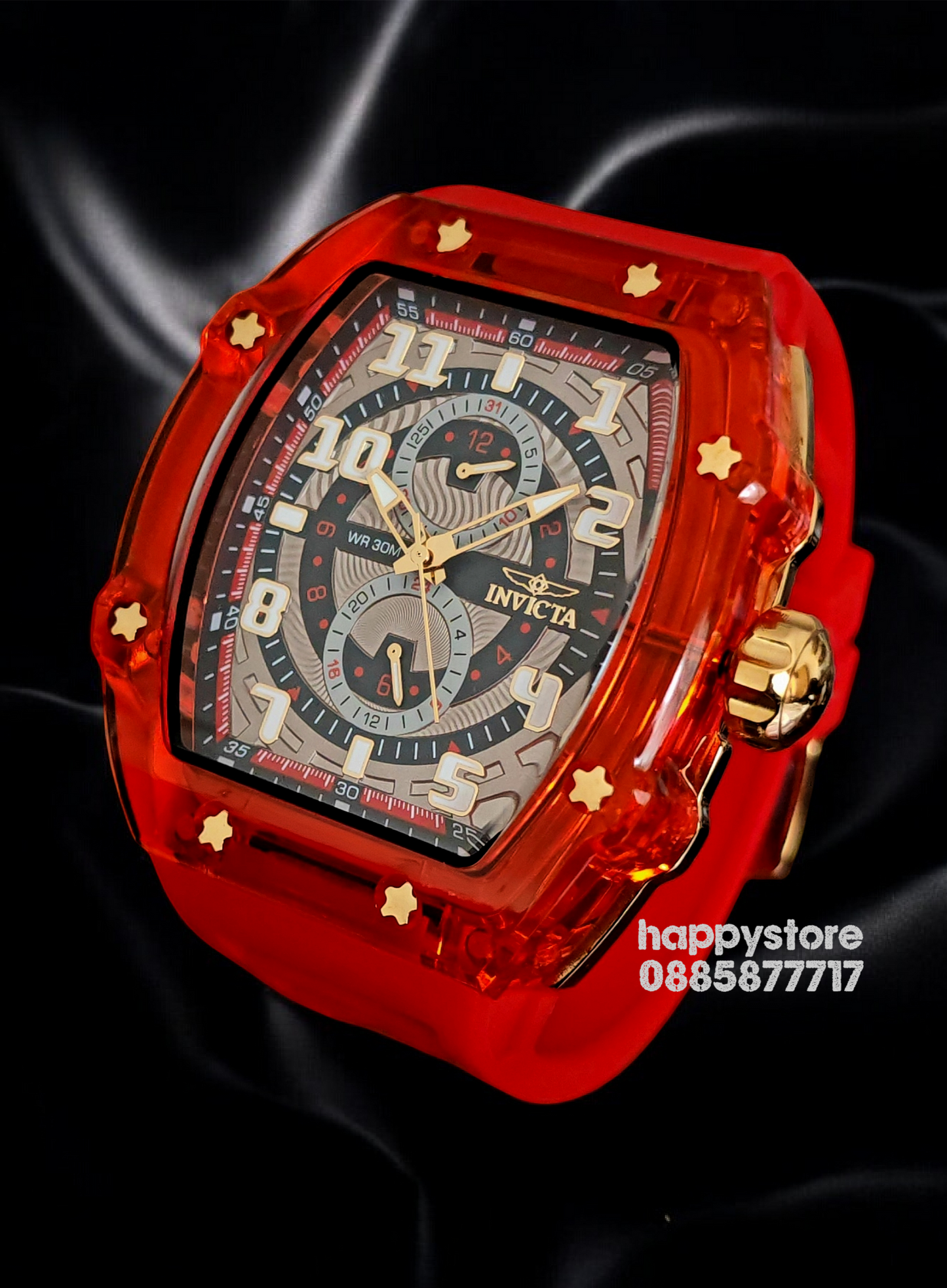 INVICTA Cyclone Red 49 mm