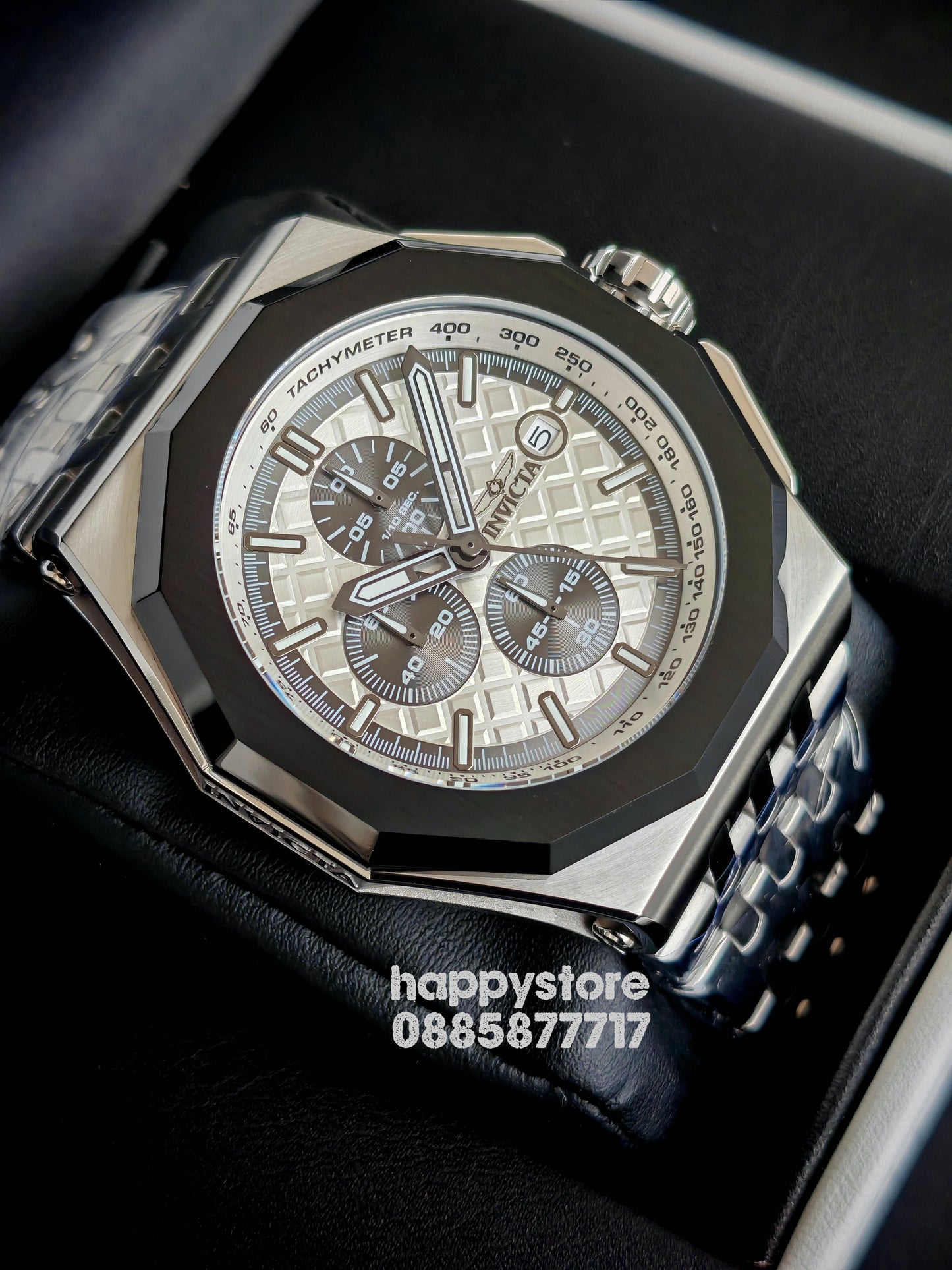 INVICTA Akula Silver steel 48 mm