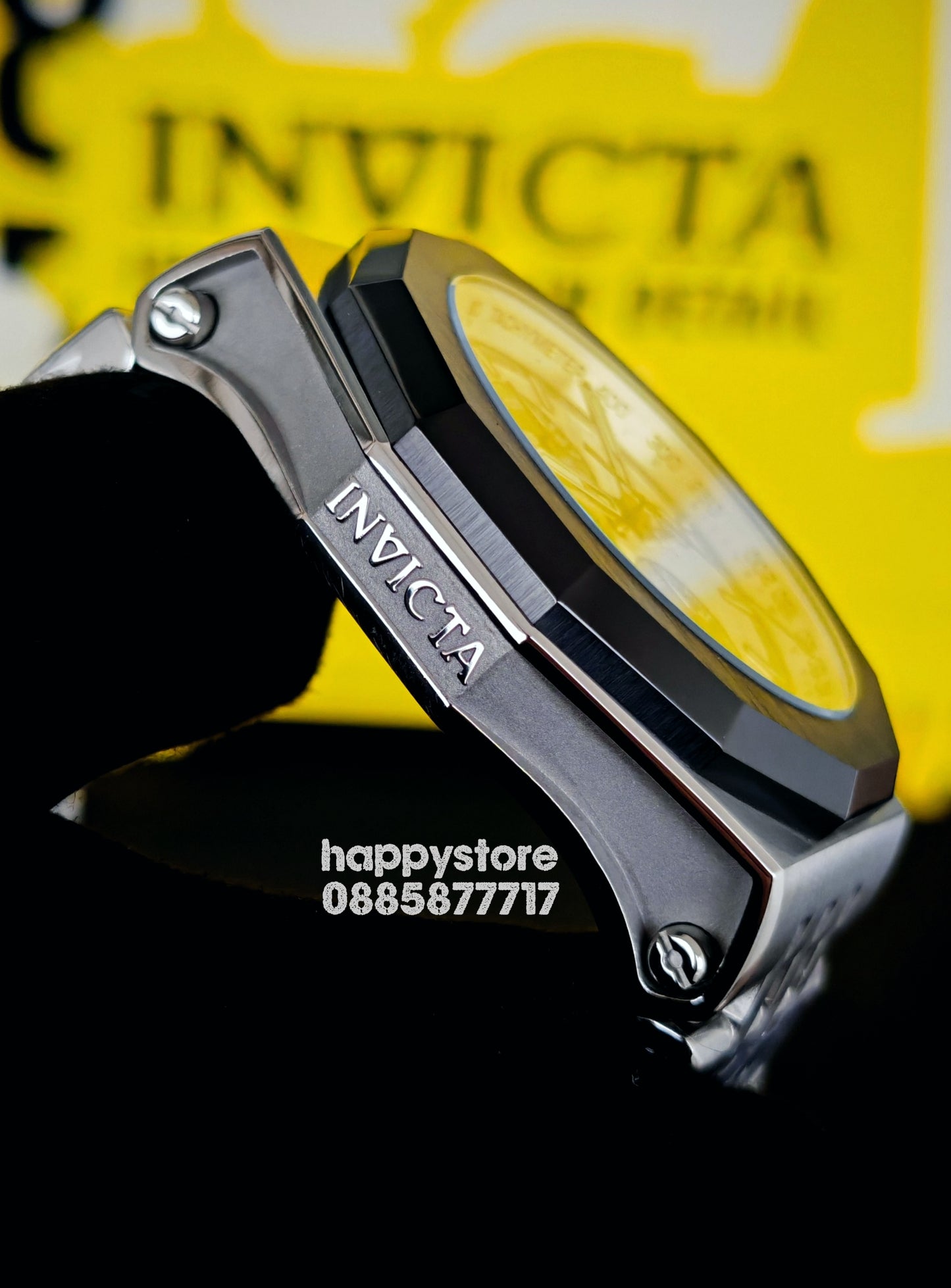 INVICTA Akula Silver steel 48 mm