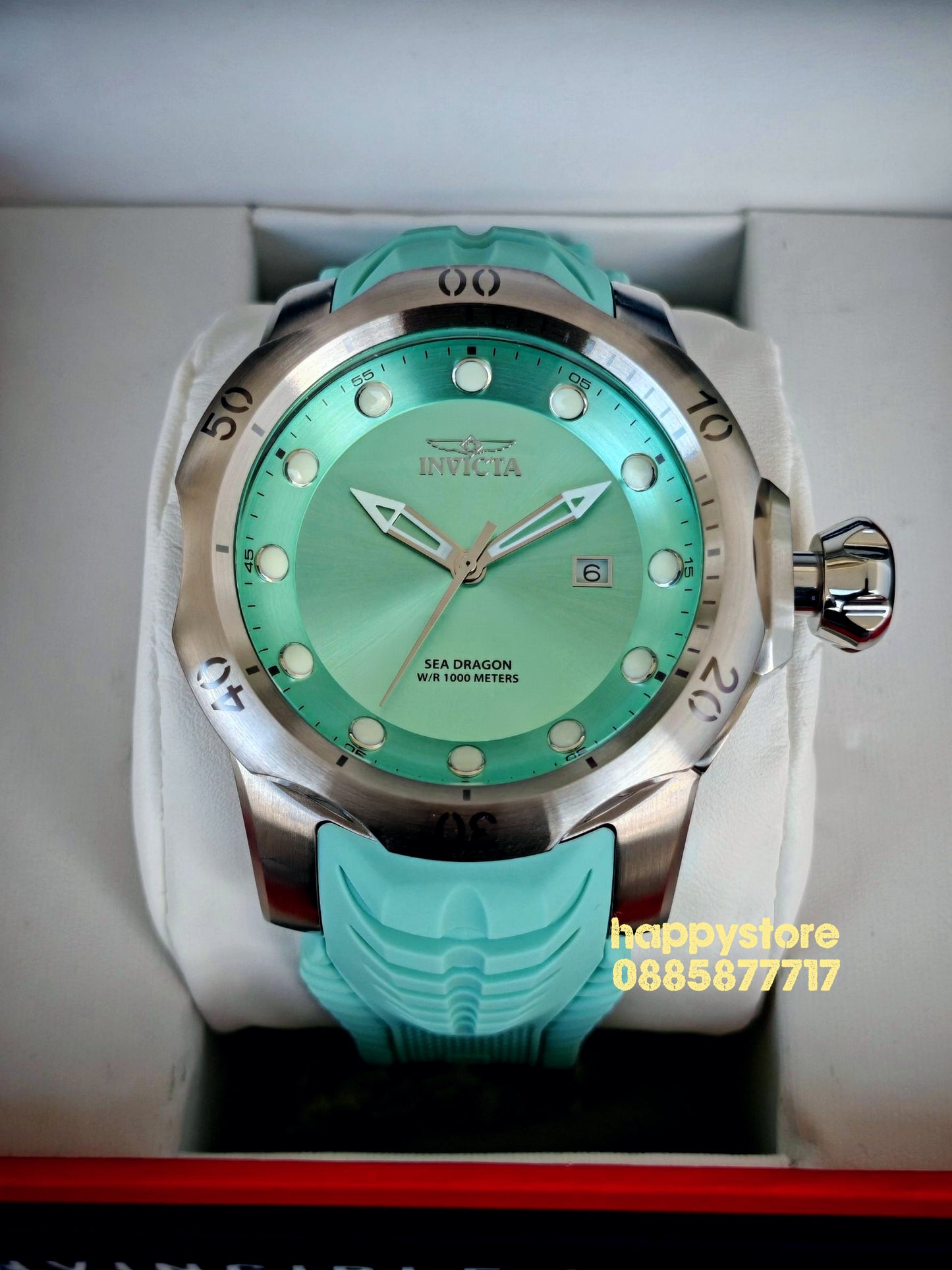INVICTA Sea Dragon turquoise 54 mm