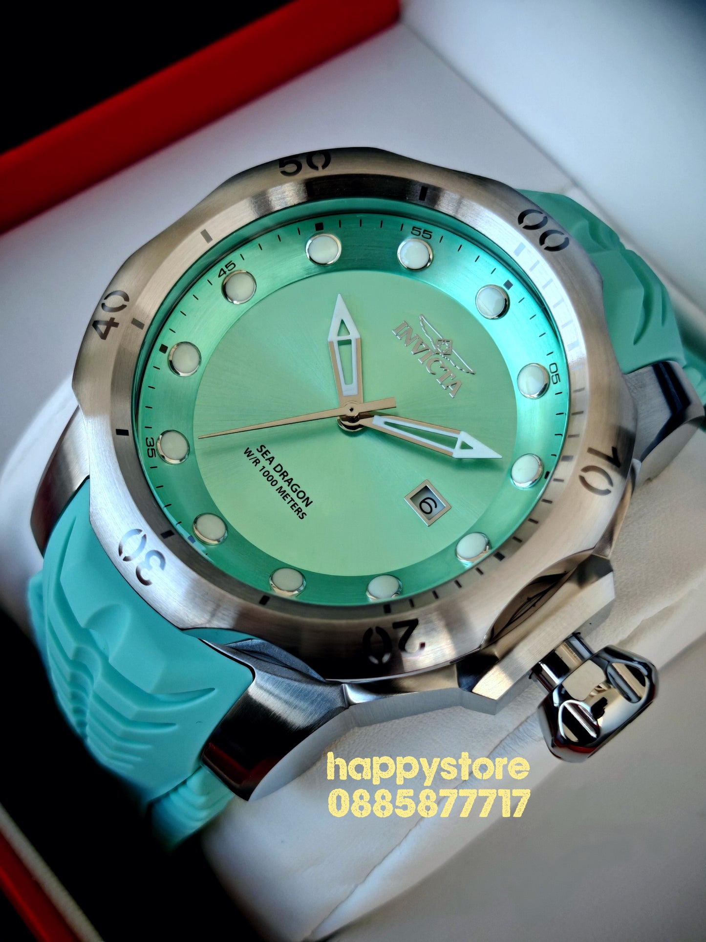 INVICTA Sea Dragon turquoise 54 mm