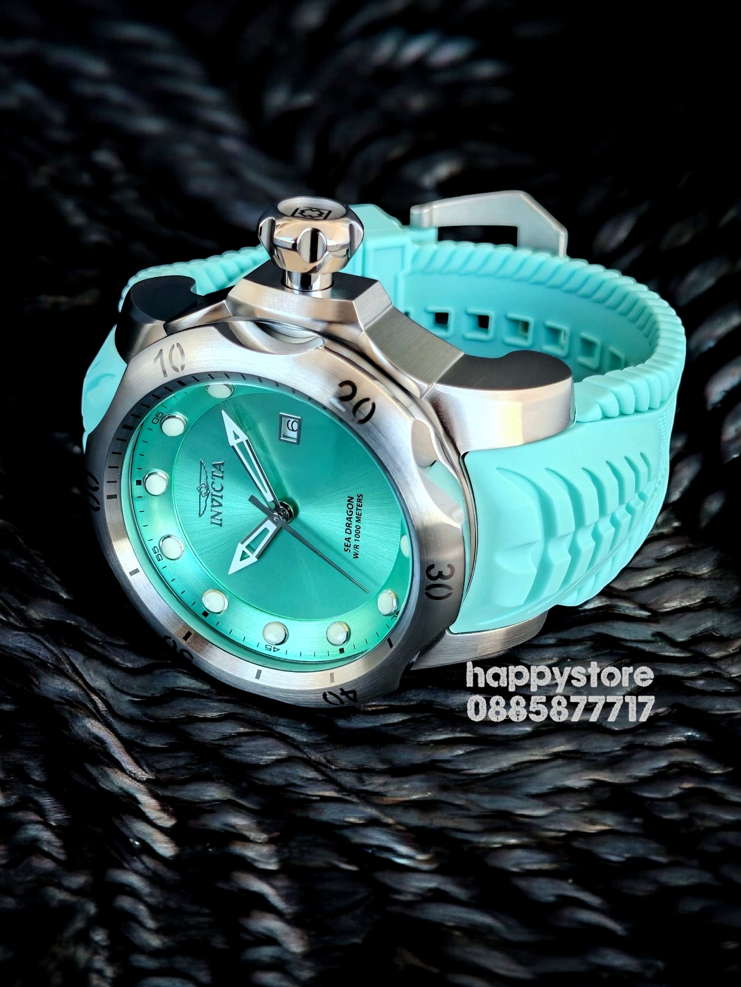 INVICTA Sea Dragon turquoise 54 mm