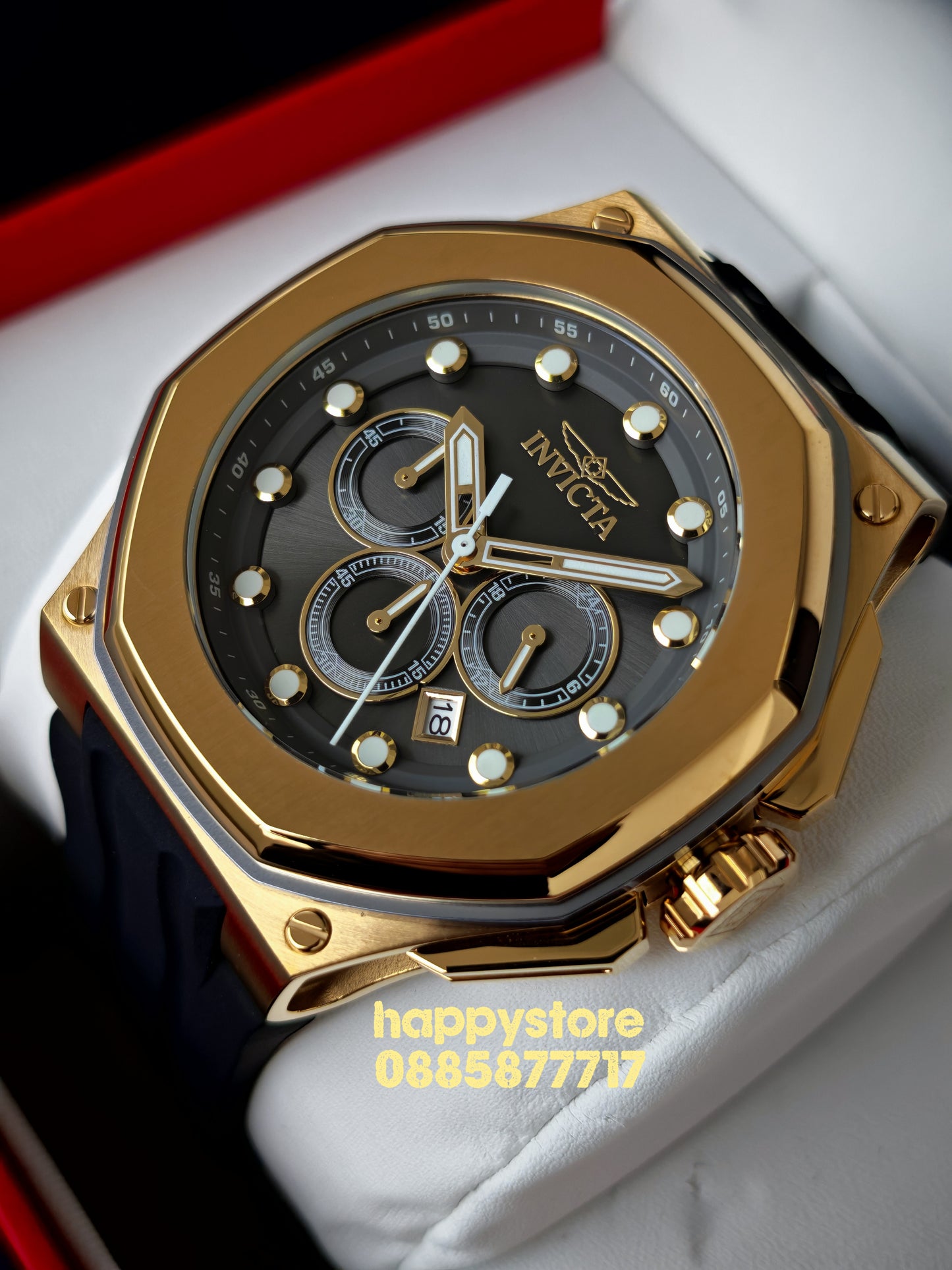 INVICTA Akula Gold 50 mm