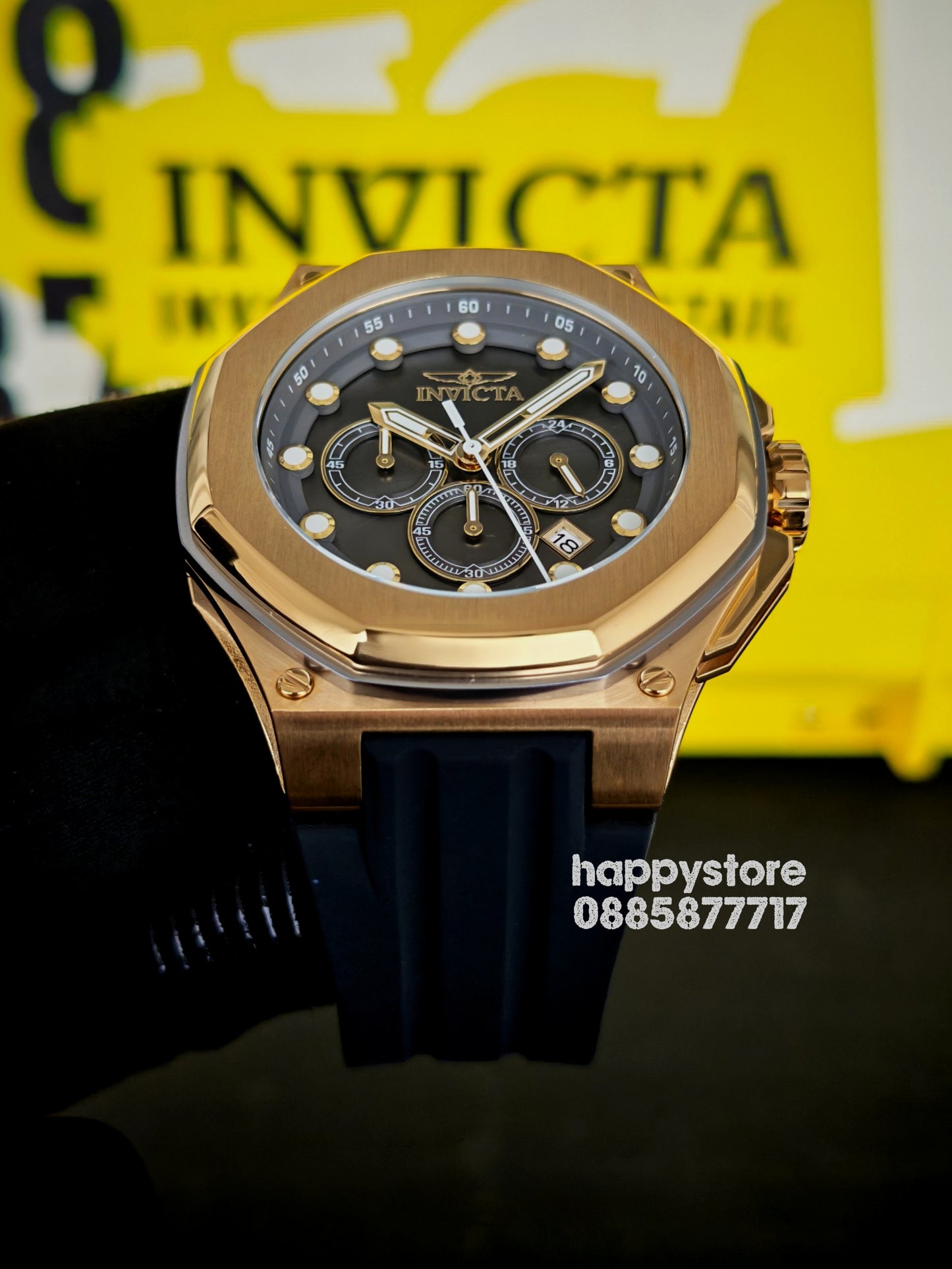INVICTA Akula Gold 50 mm