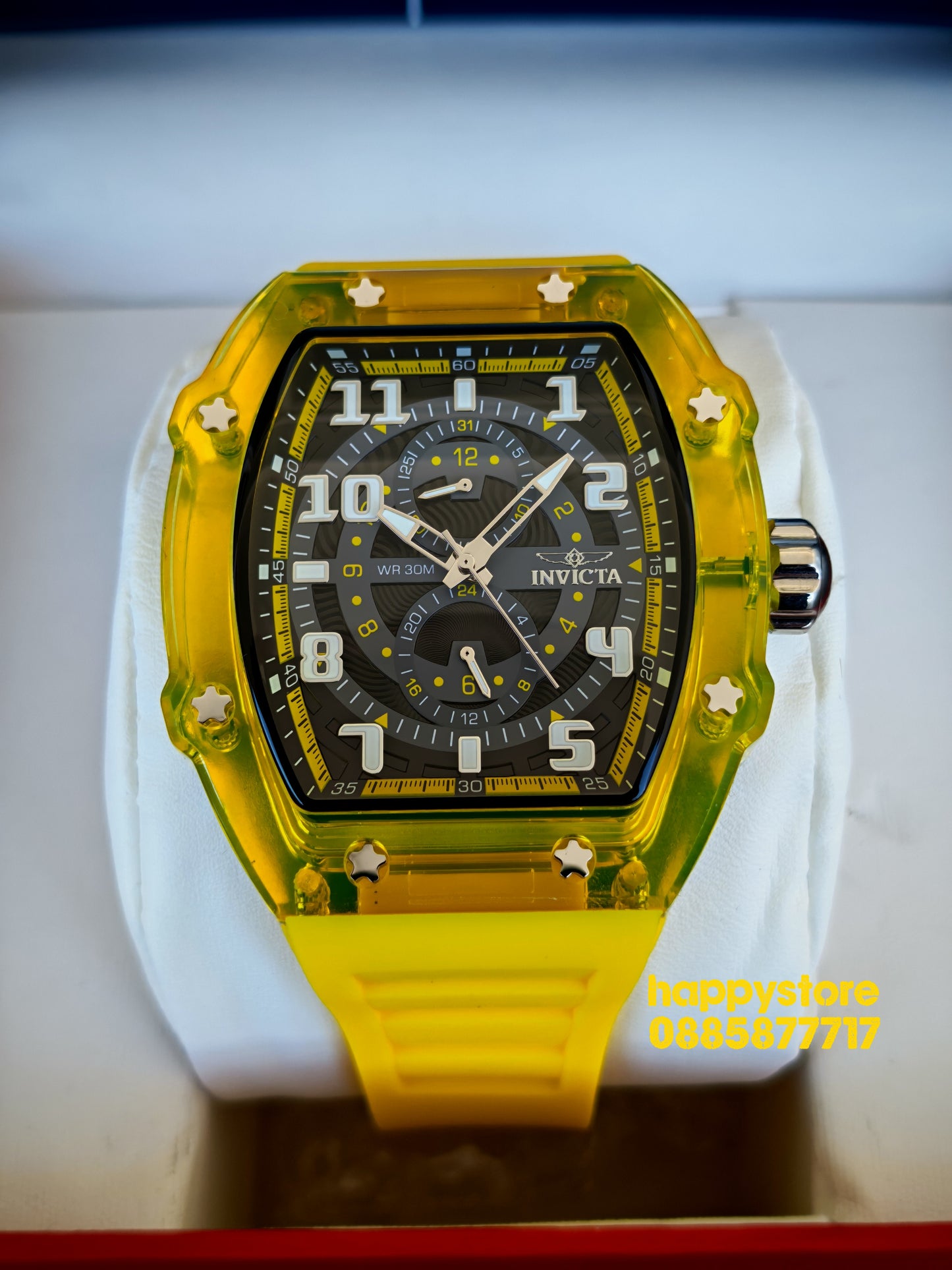INVICTA Cyclone/Silver Yellow 49 mm