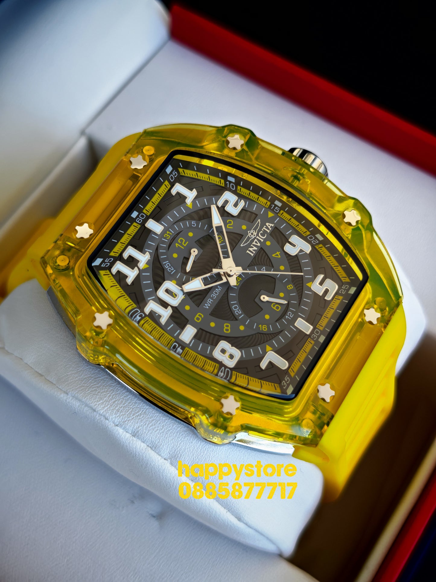 INVICTA Cyclone/Silver Yellow 49 mm
