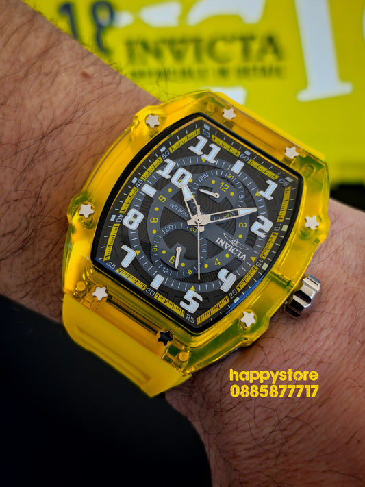 INVICTA Cyclone/Silver Yellow 49 mm