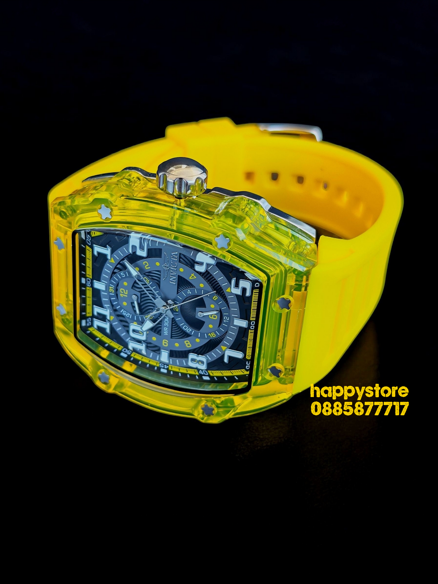 INVICTA Cyclone/Silver Yellow 49 mm