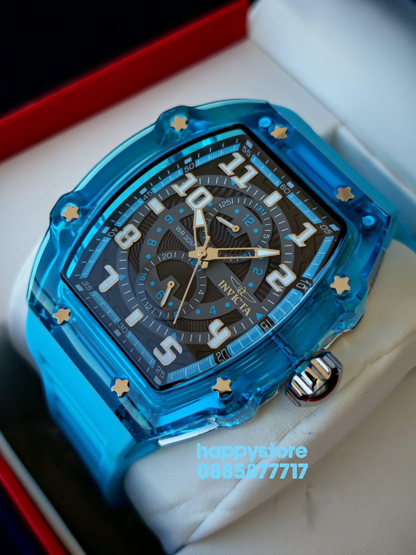 INVICTA Cyclone blue 49 mm