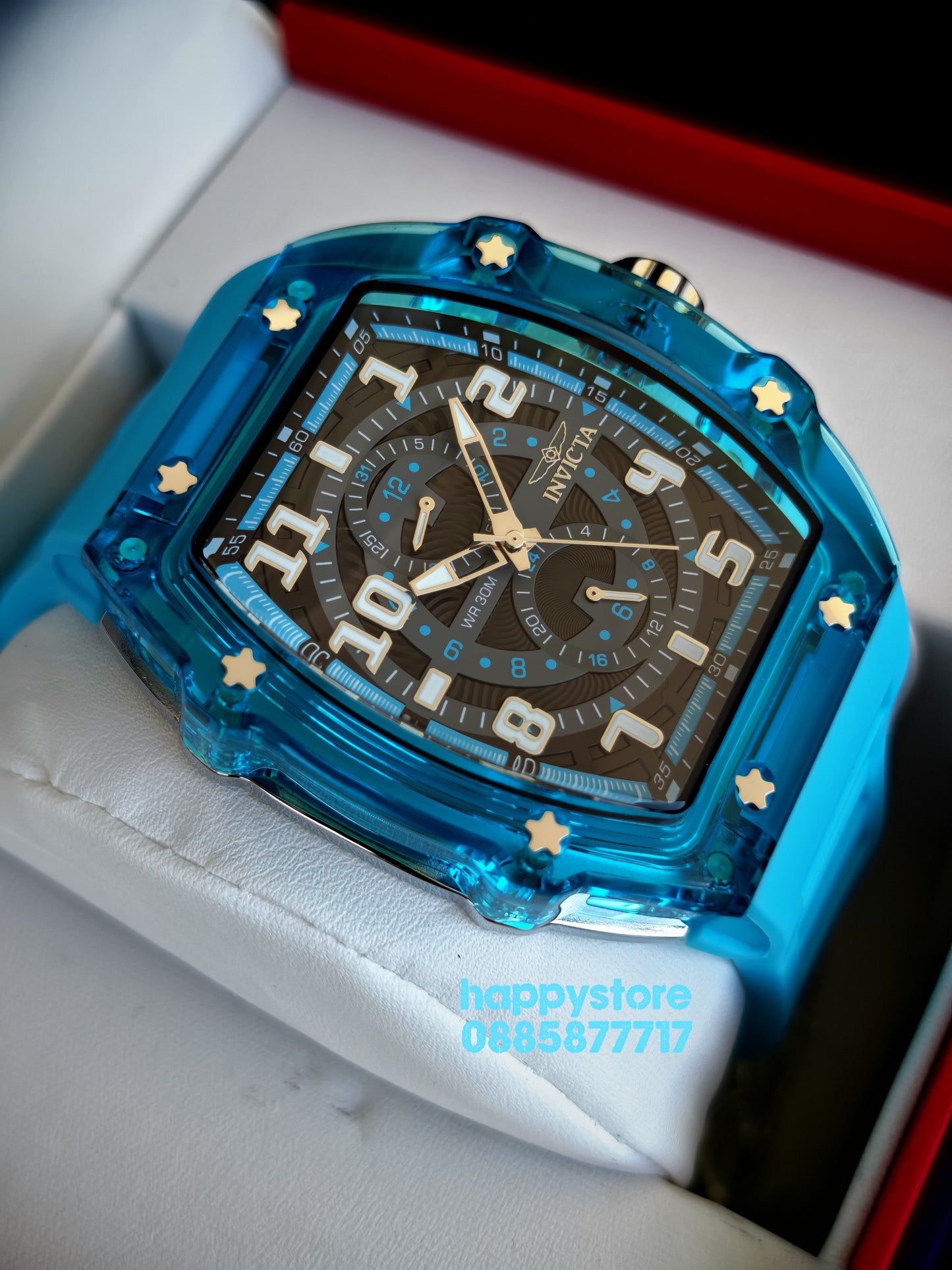 INVICTA Cyclone blue 49 mm