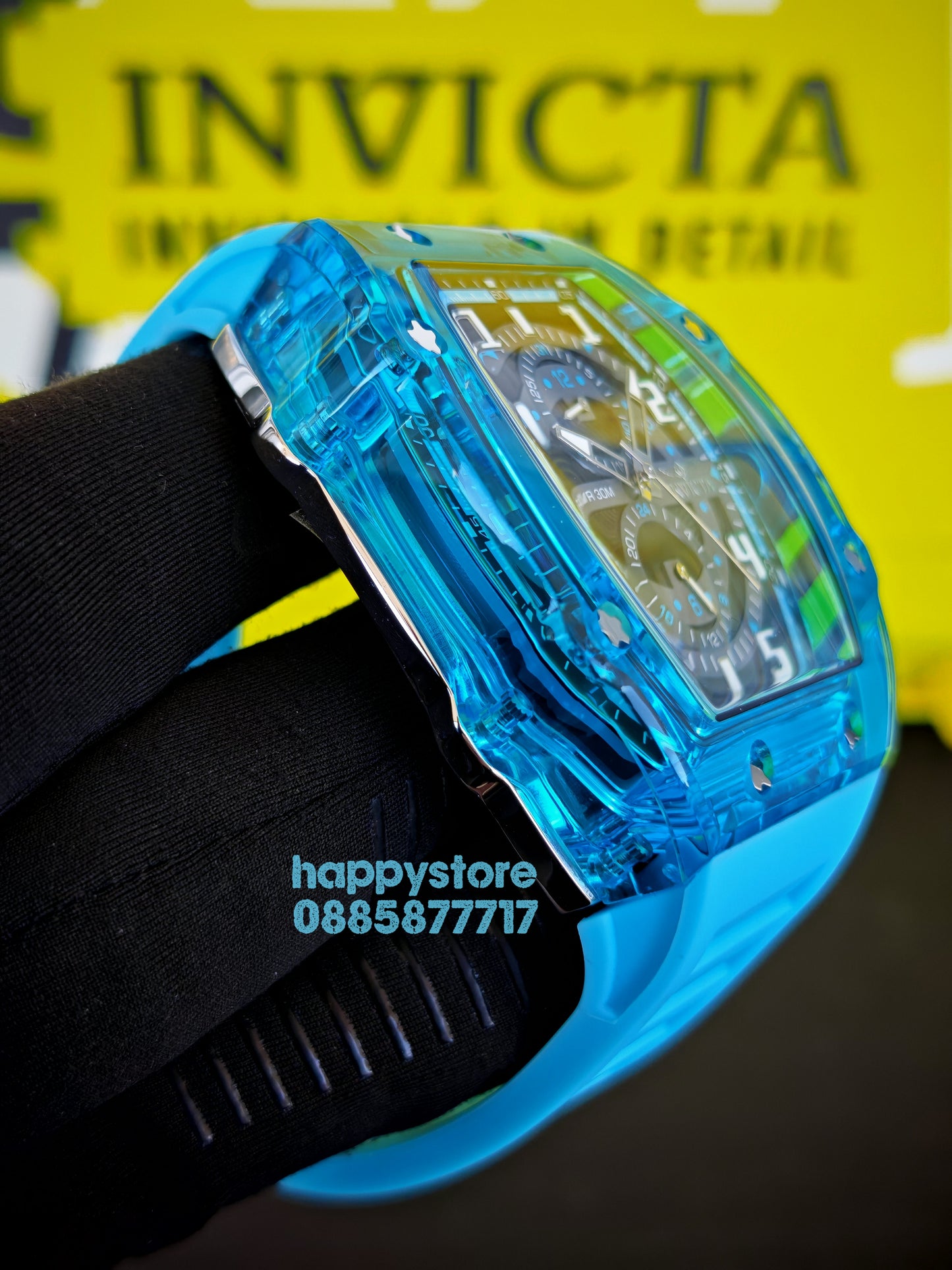 INVICTA Cyclone blue 49 mm