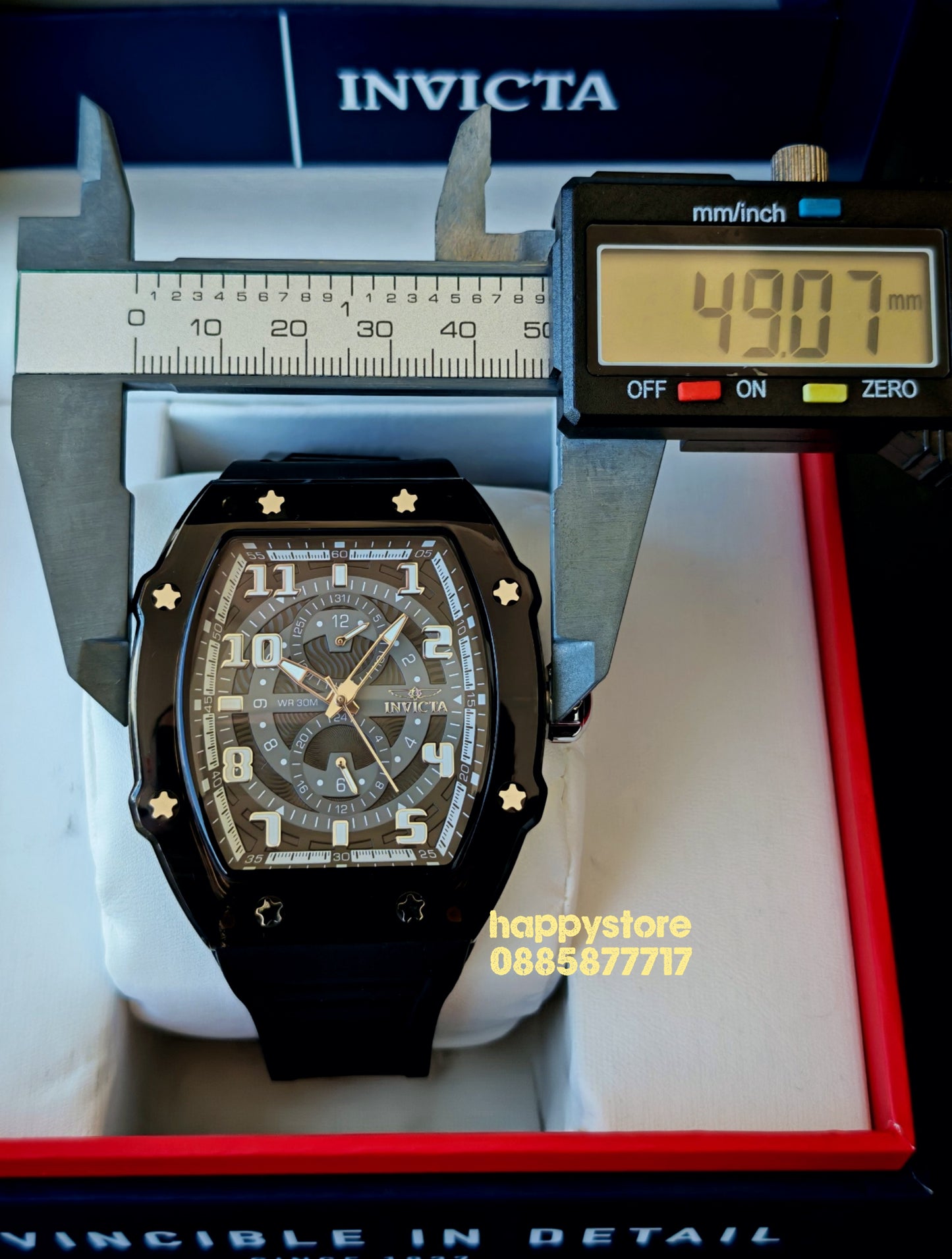 INVICTA Cyclone black 49 mm