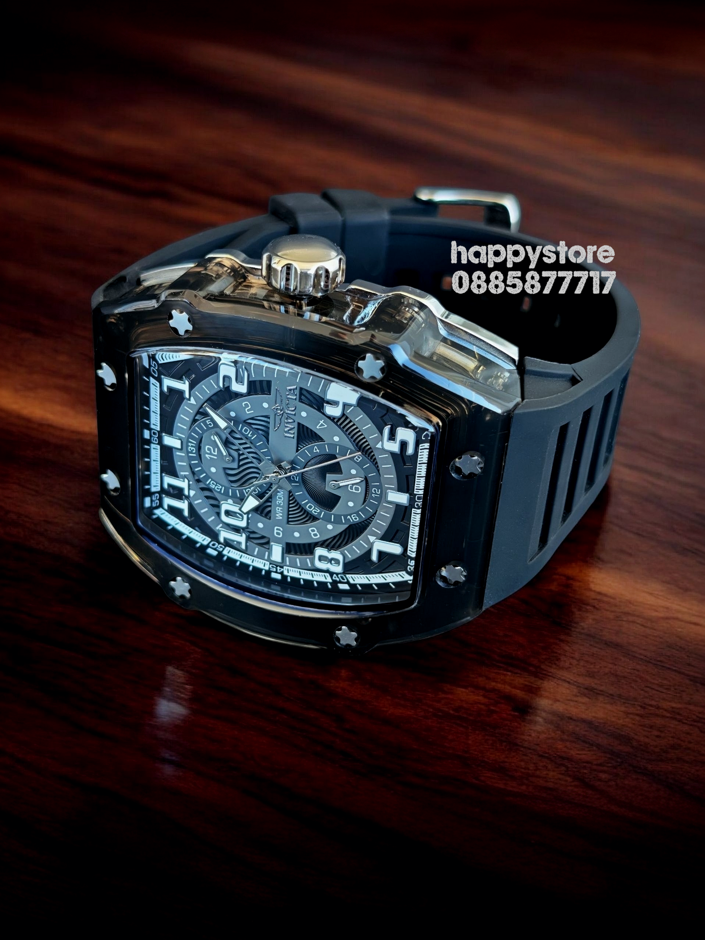 INVICTA Cyclone black 49 mm