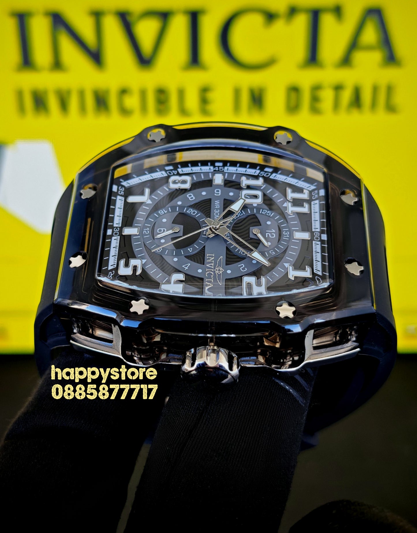 INVICTA Cyclone black 49 mm