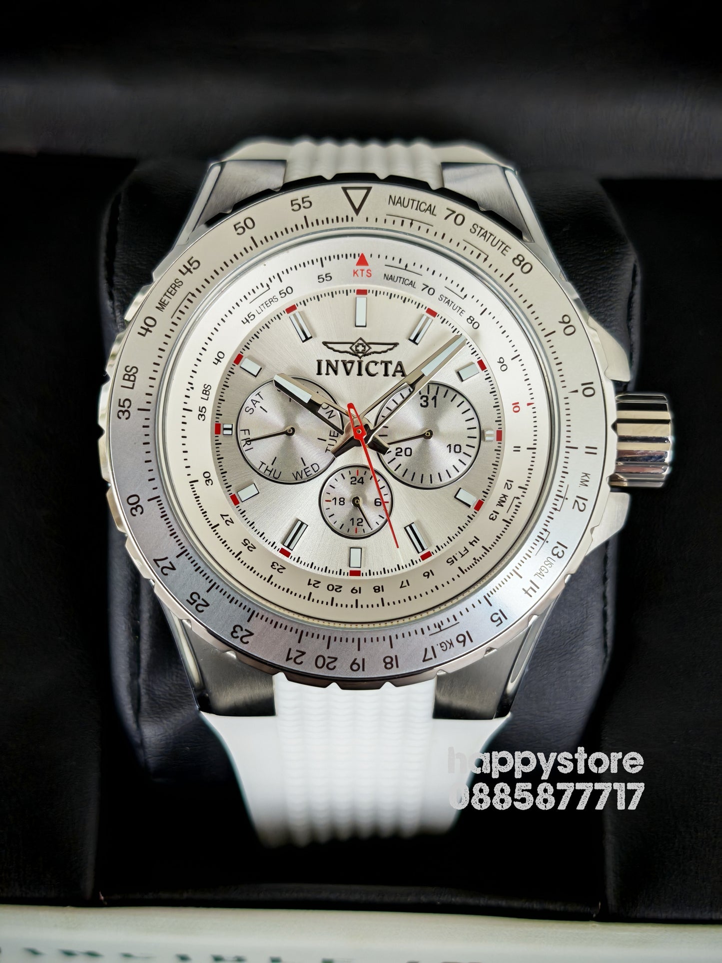 INVICTA Aviator white 50mm