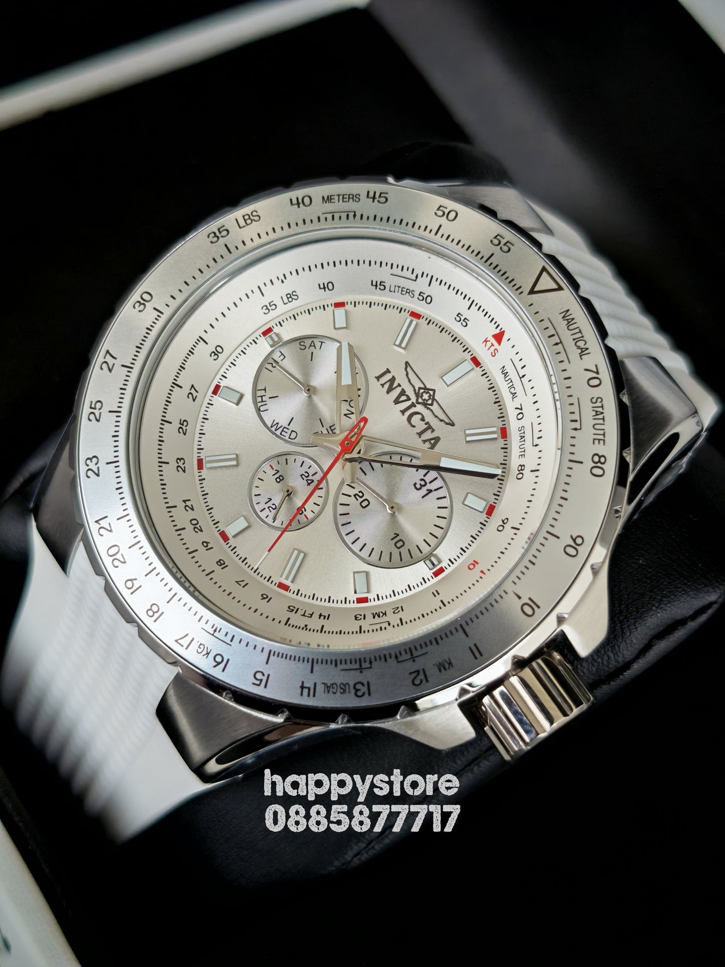 INVICTA Aviator white 50mm