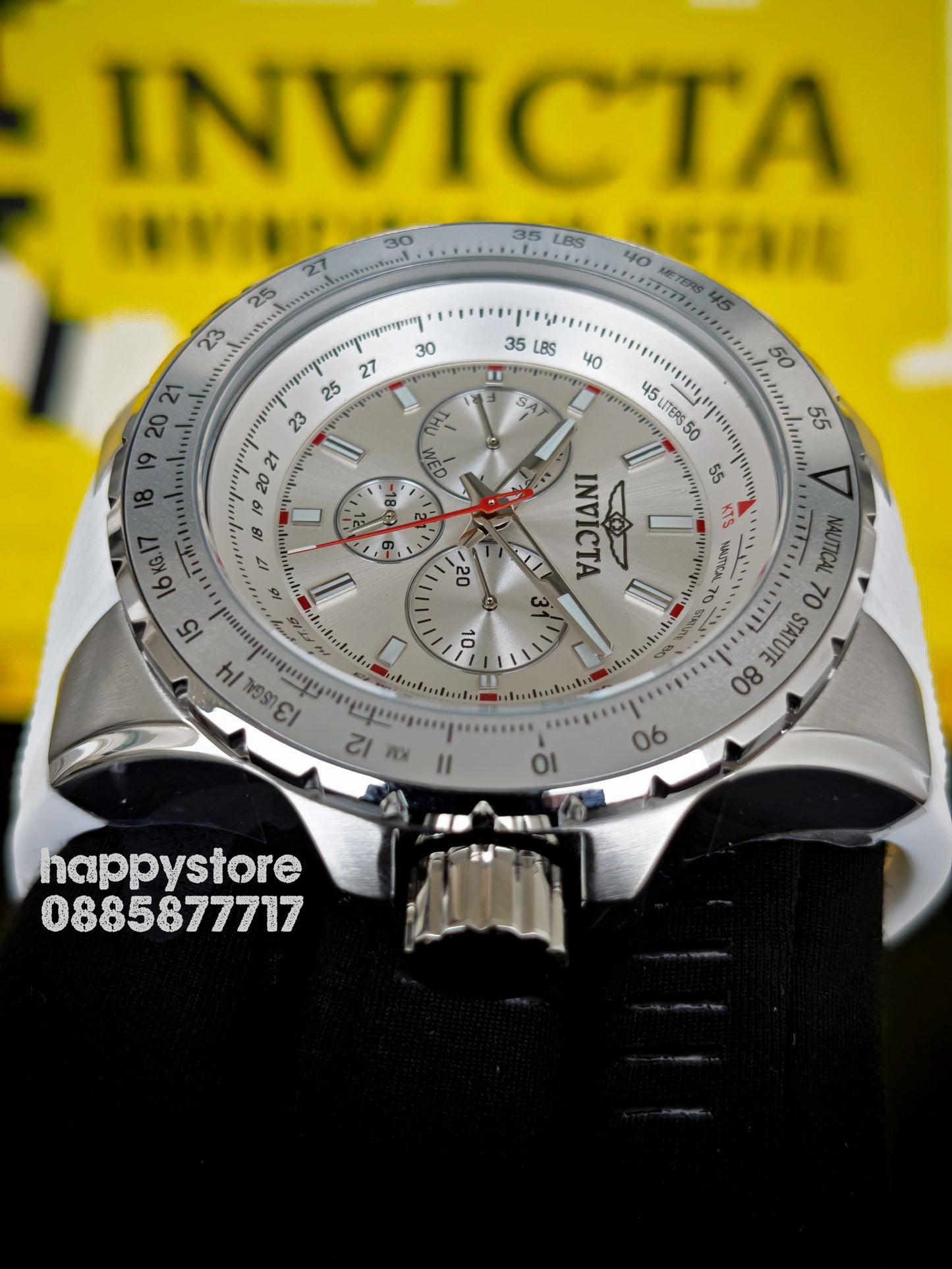 INVICTA Aviator white 50mm