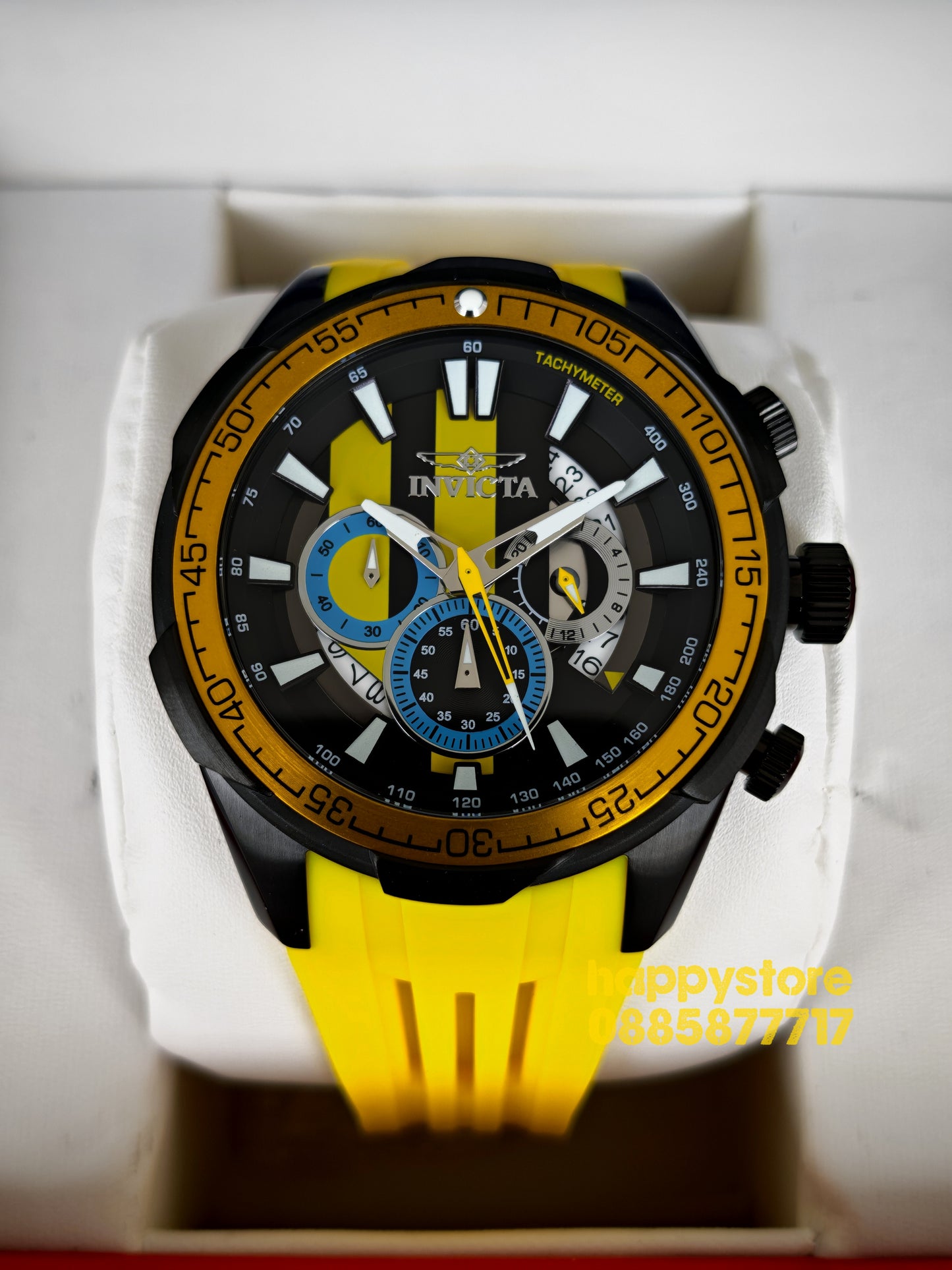 INVICTA Racing Yellow 50 mm