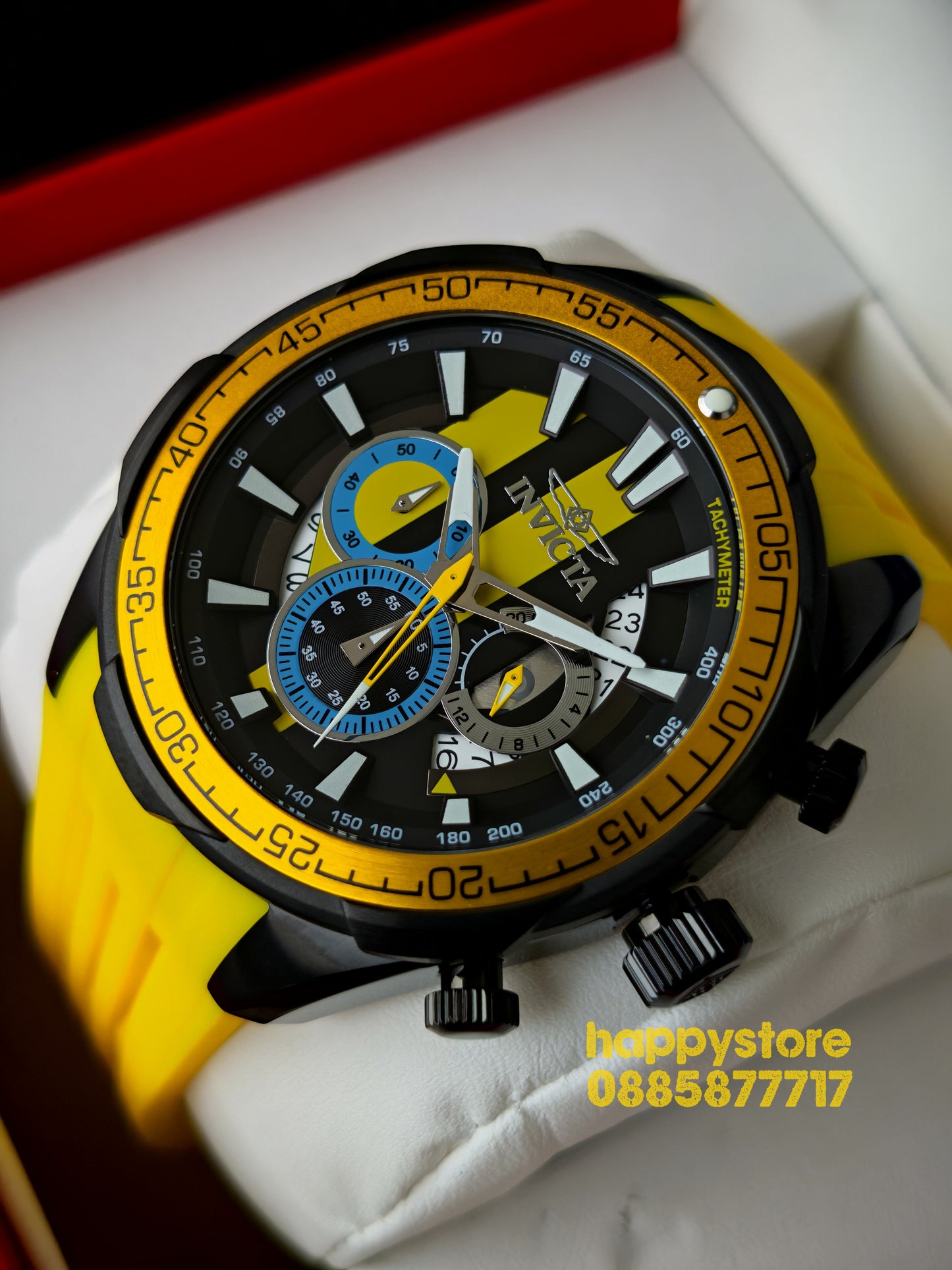 INVICTA Racing Yellow 50 mm