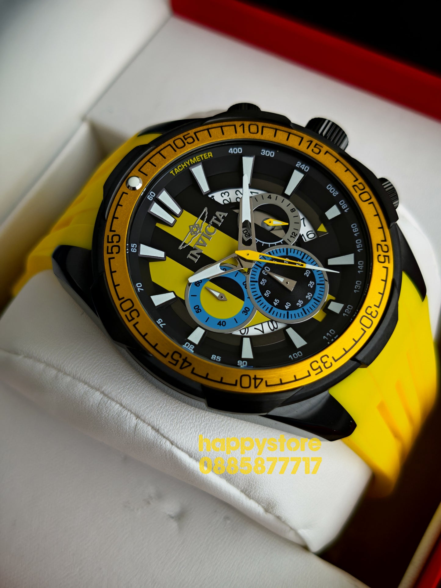 INVICTA Racing Yellow 50 mm