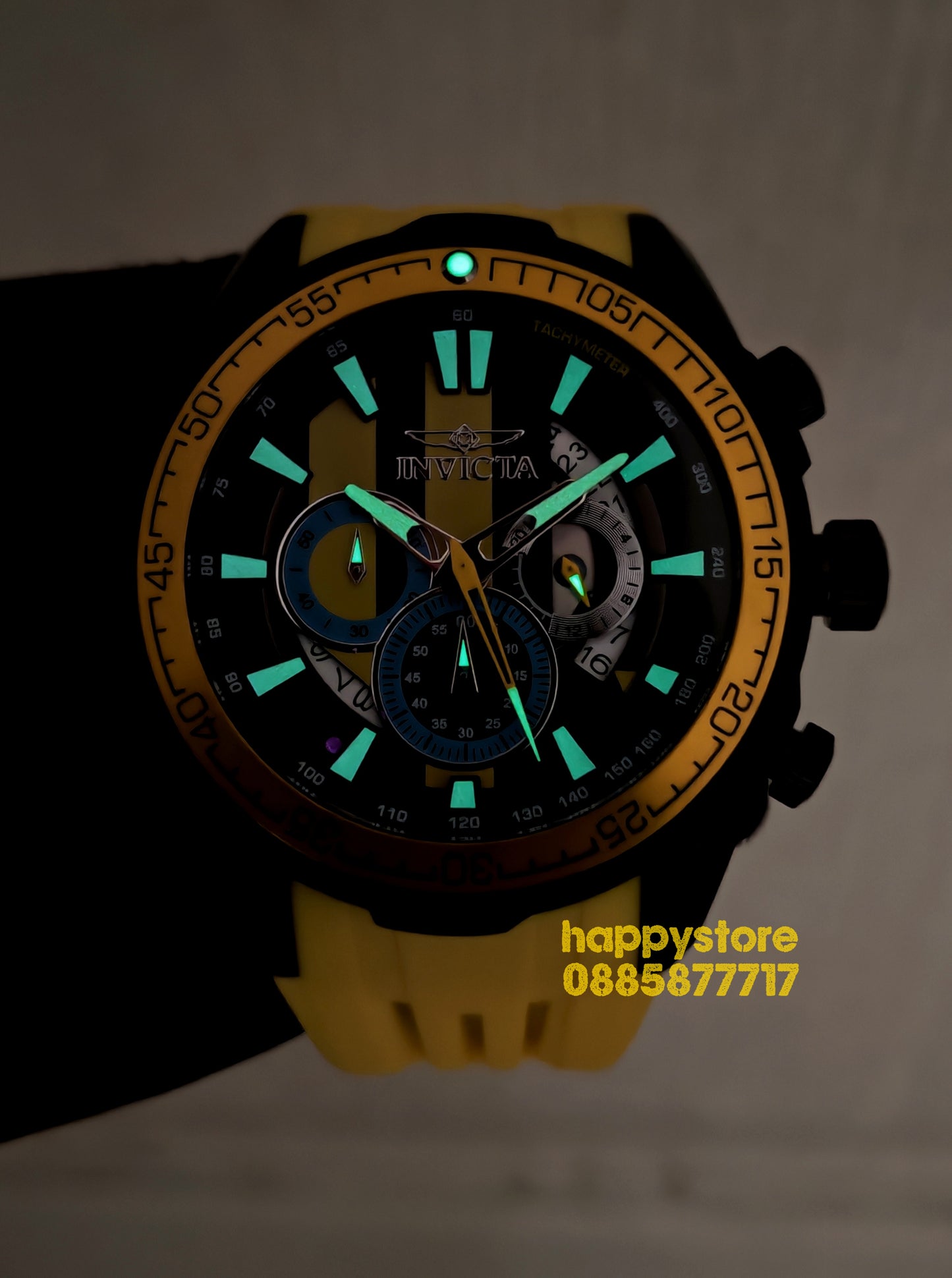 INVICTA Racing Yellow 50 mm