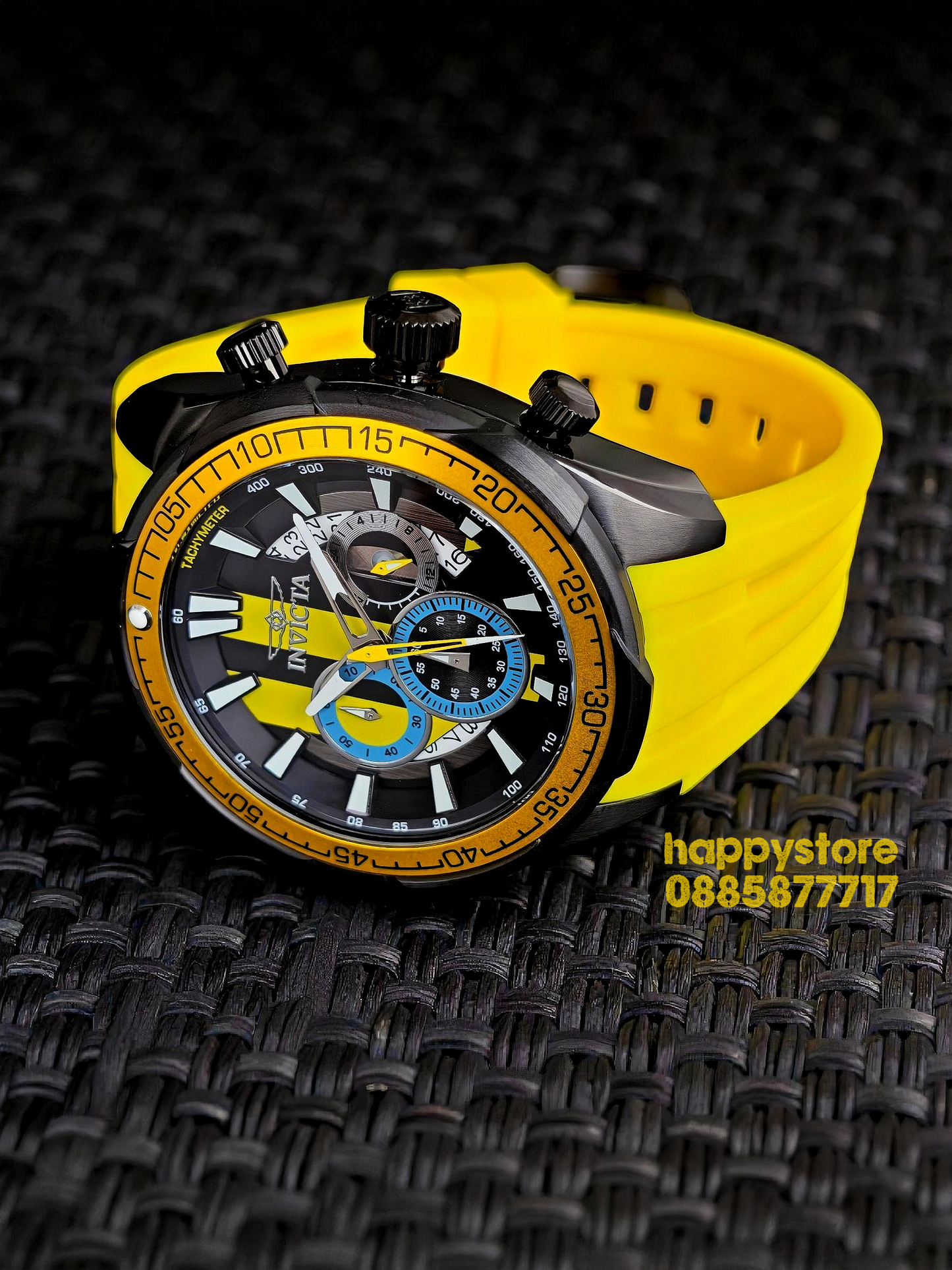 INVICTA Racing Yellow 50 mm