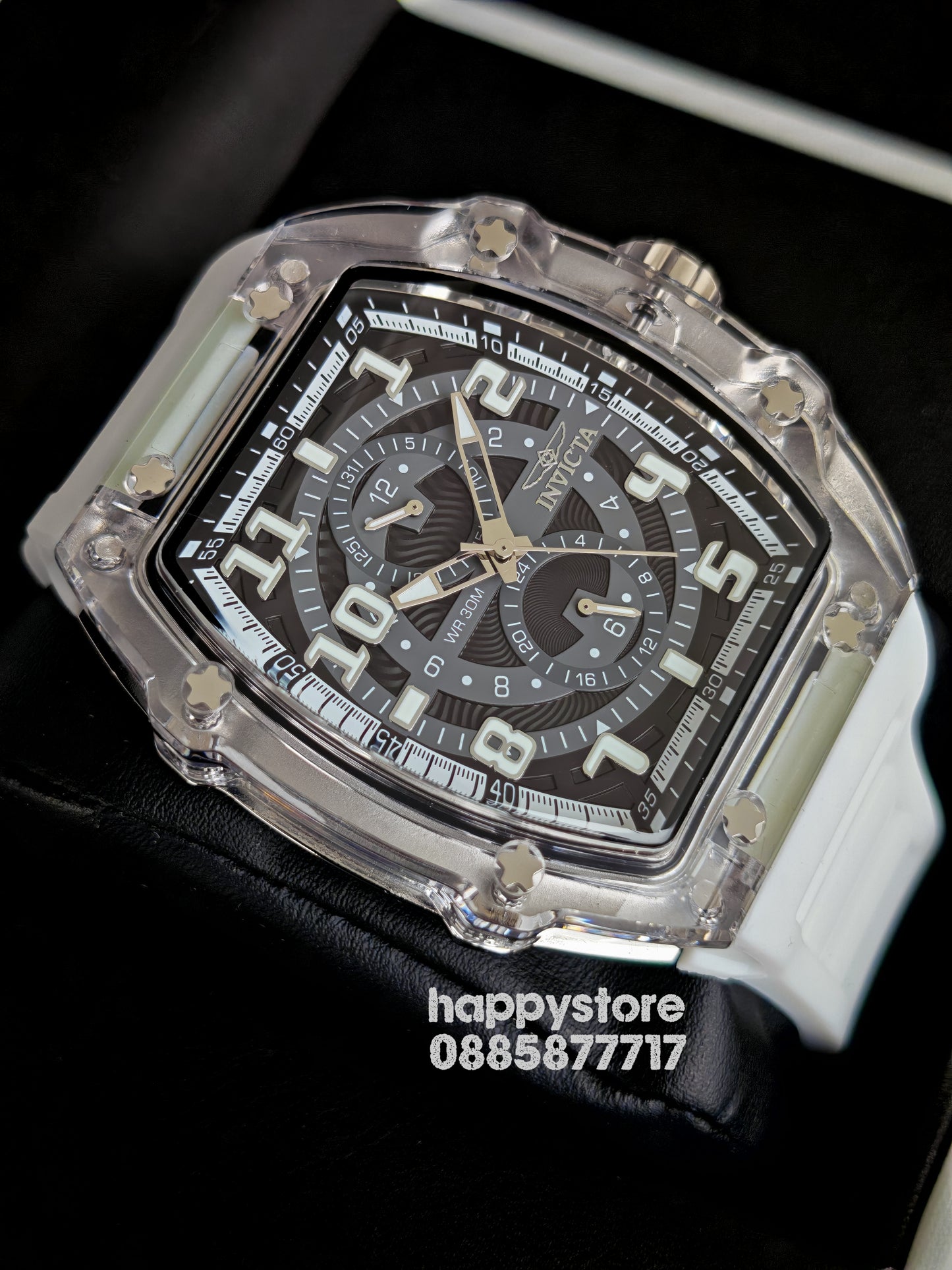 INVICTA Cyclone white/silver 49 mm