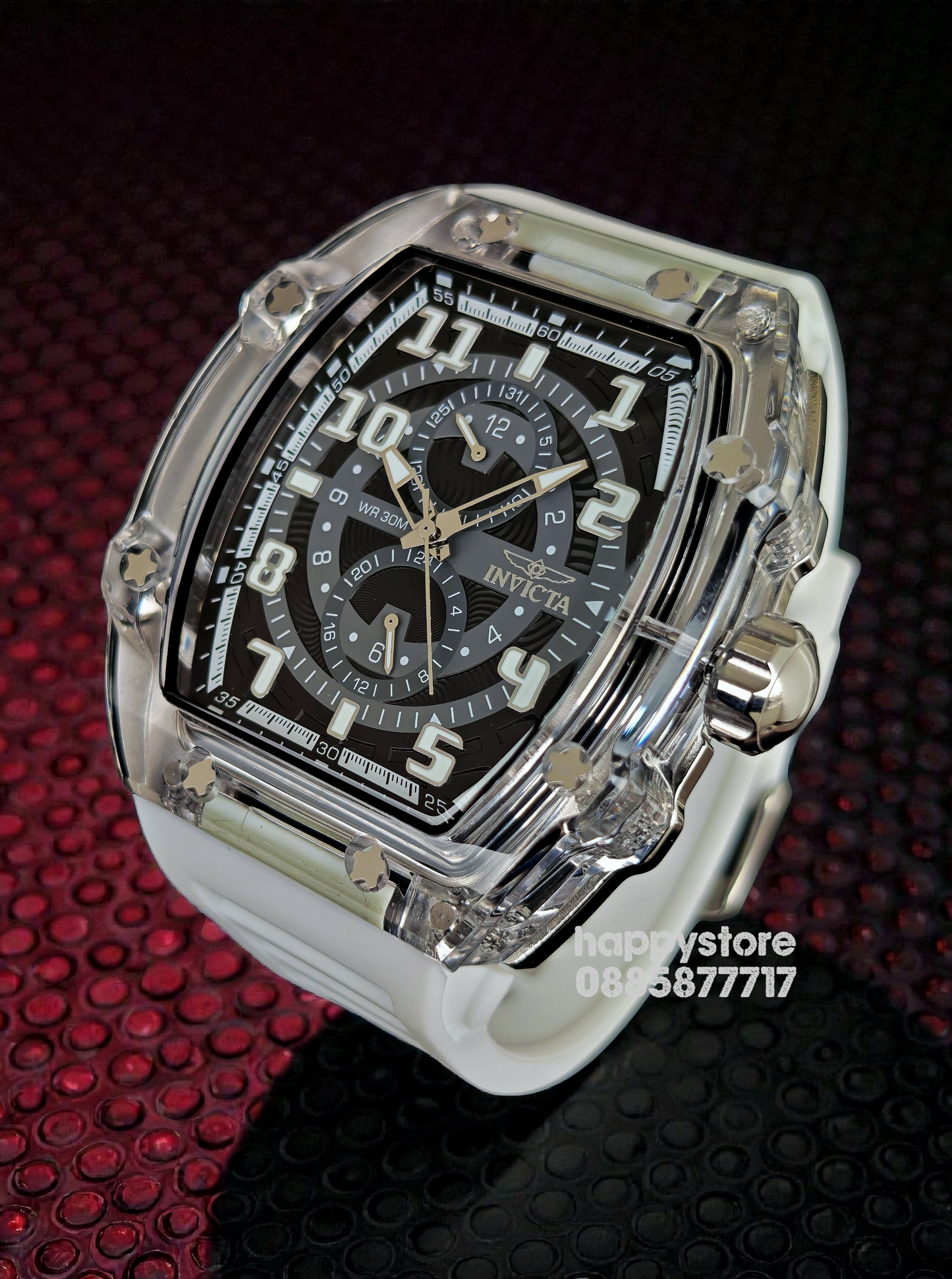 INVICTA Cyclone white/silver 49 mm