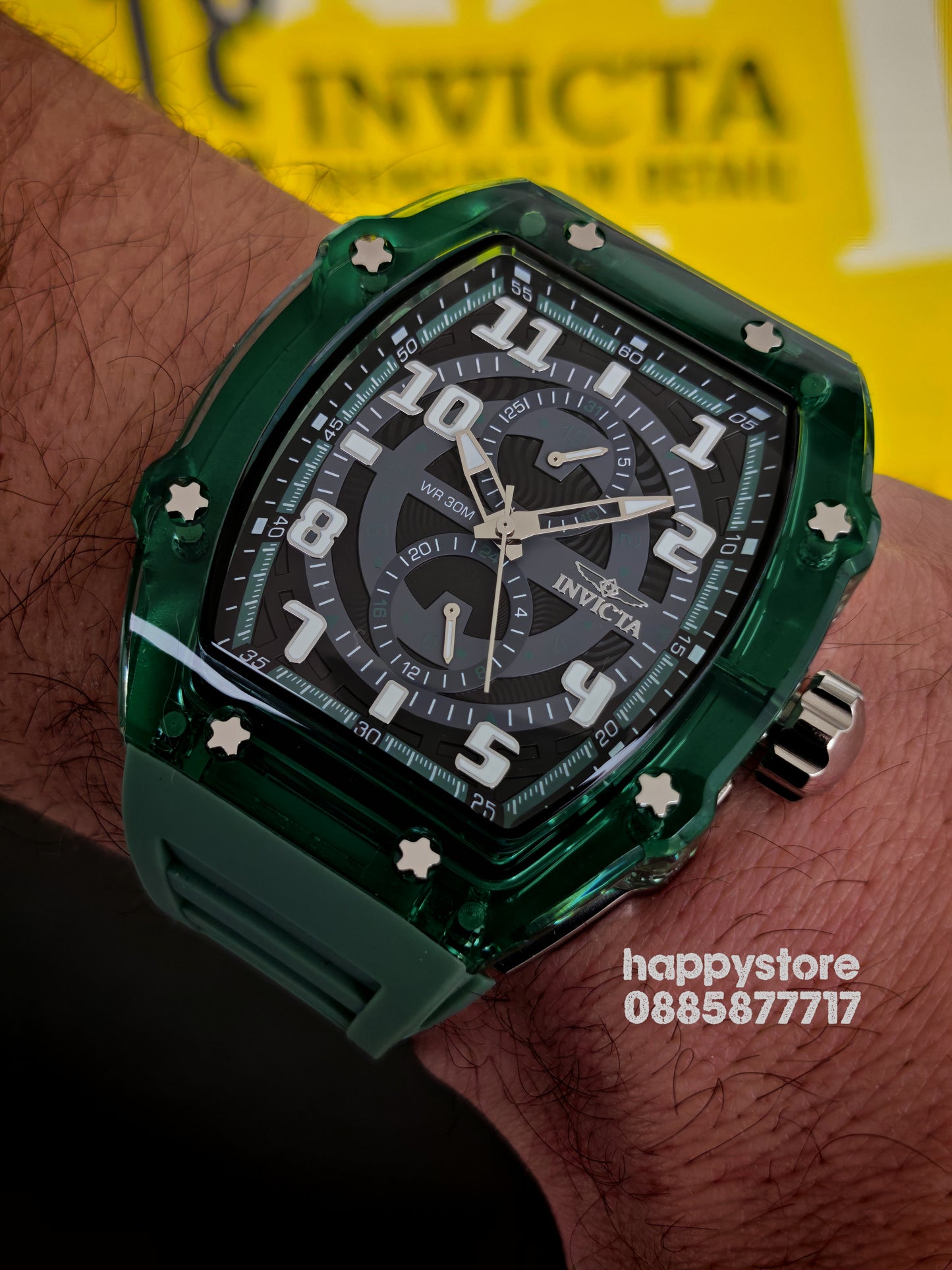 INVICTA Cyclone green 49 mm