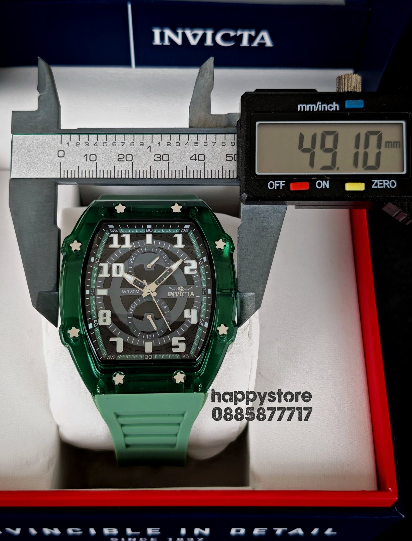 INVICTA Cyclone green 49 mm