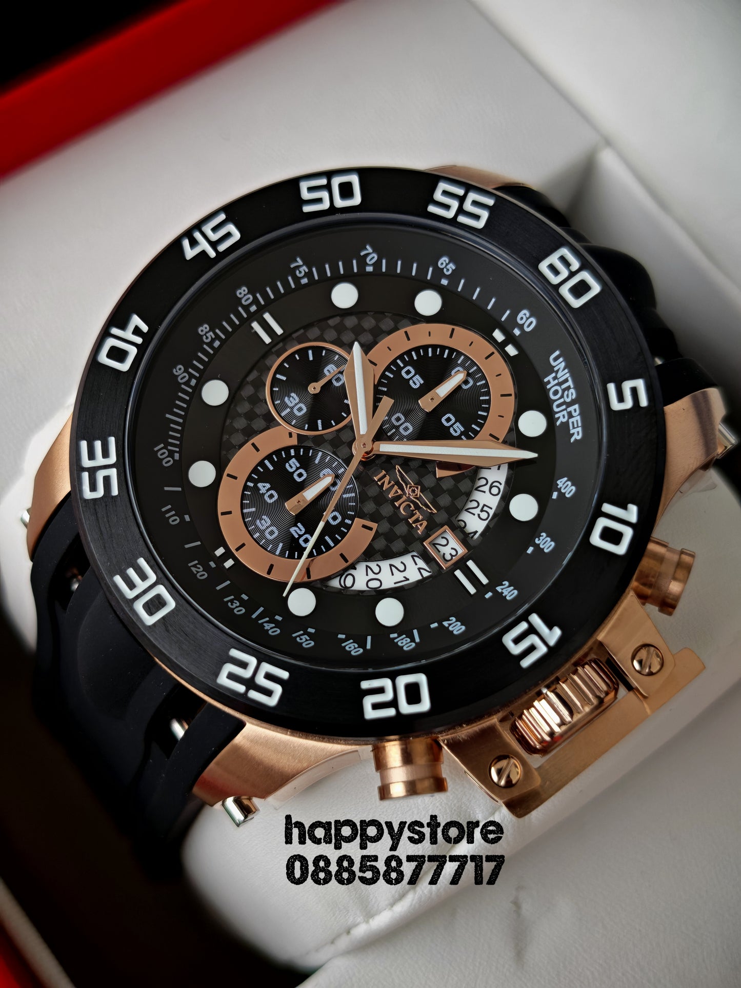 INVICTA I-Force black gold 51 mm