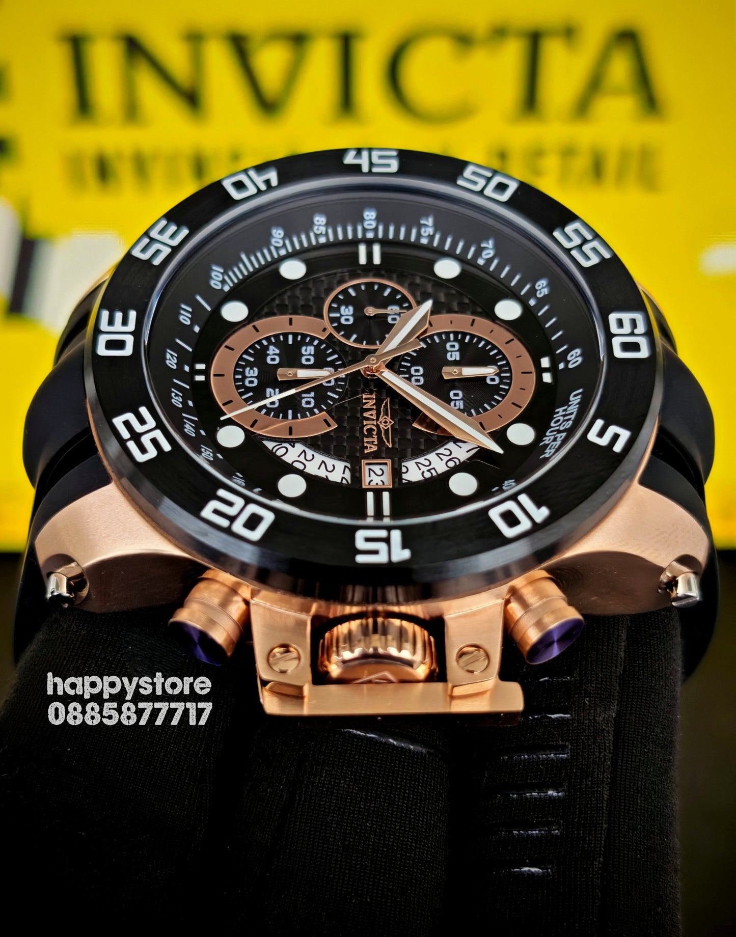 INVICTA I-Force black gold 51 mm