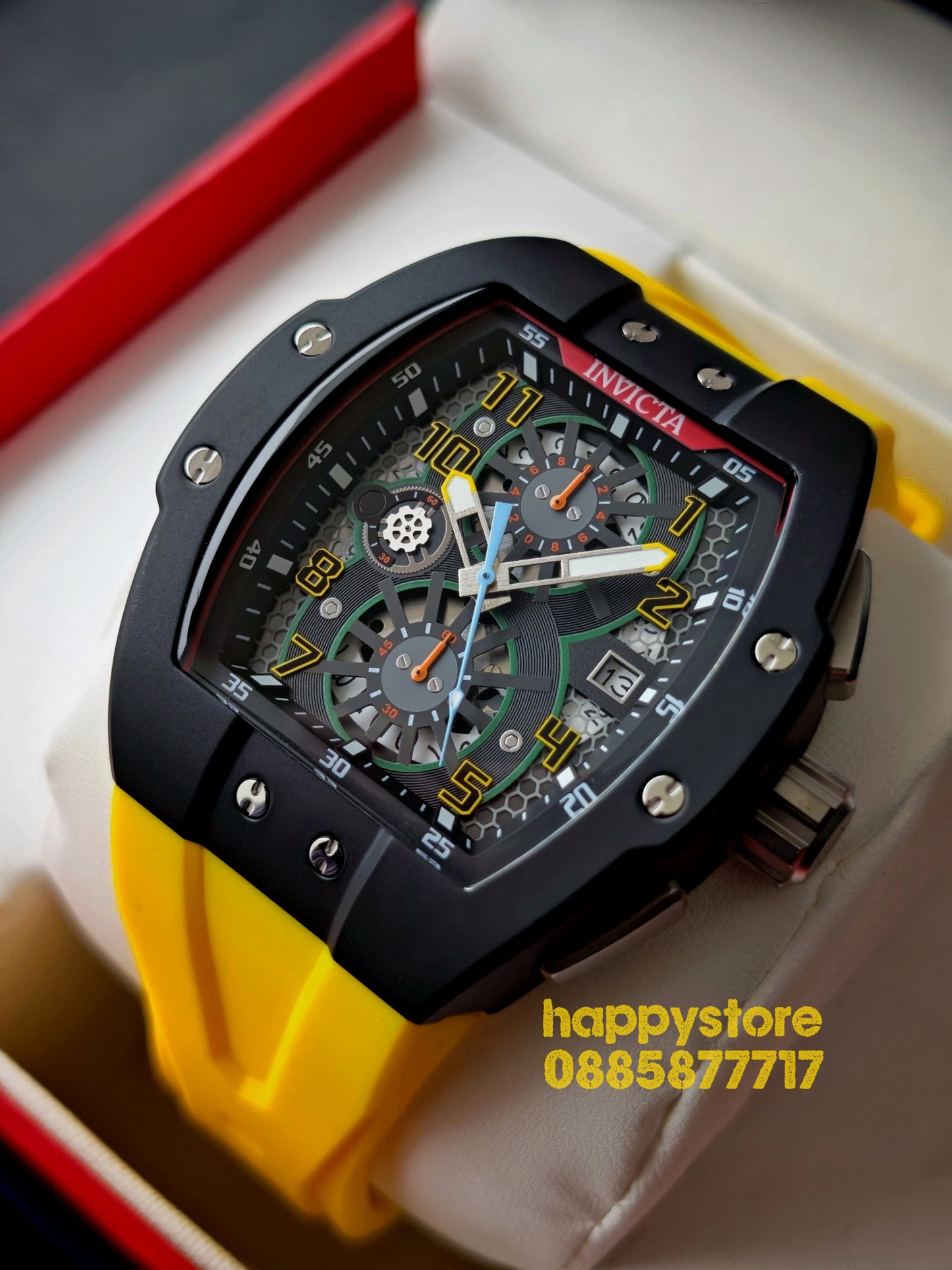 INVICTA Strada Yellow 47 mm