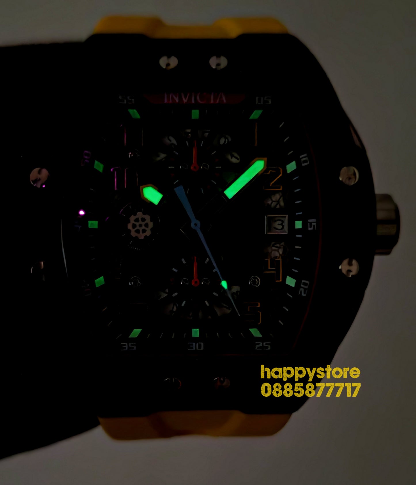 INVICTA Strada Yellow 47 mm