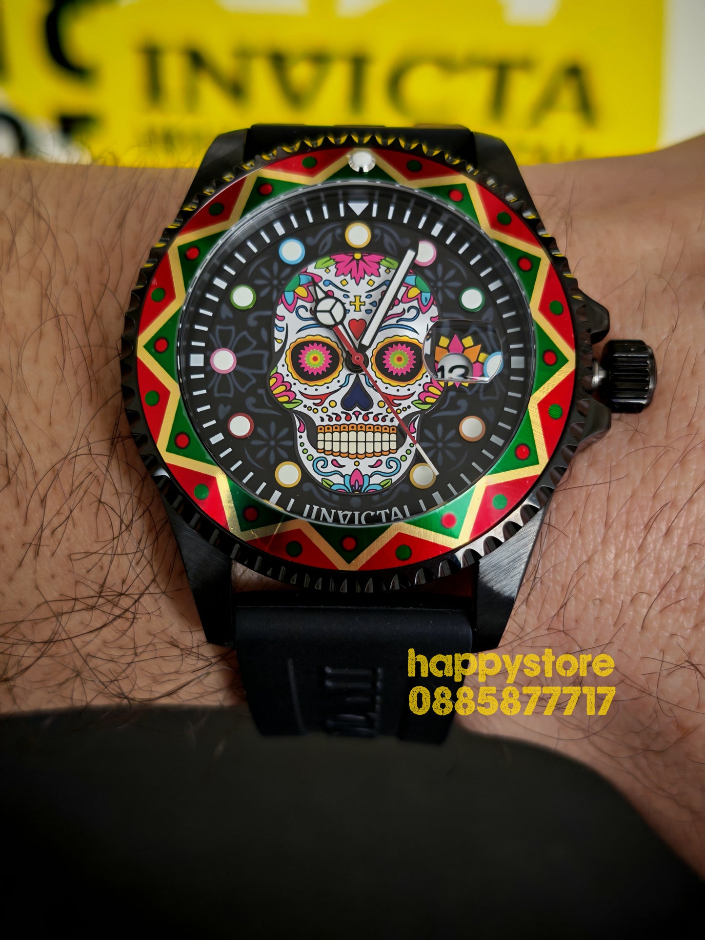 INVICTA Muertos Fiesta 43 mm