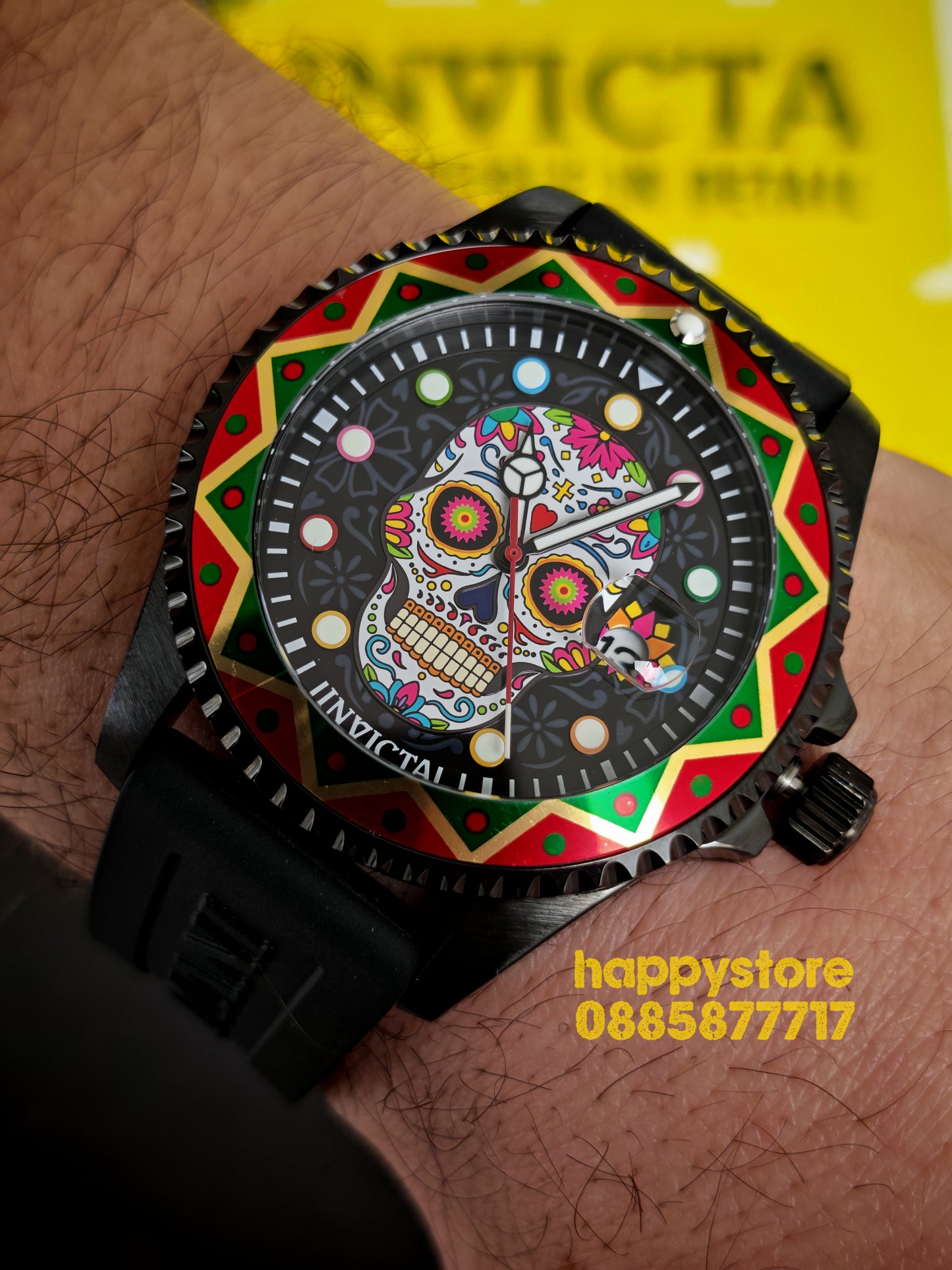 INVICTA Muertos Fiesta 43 mm