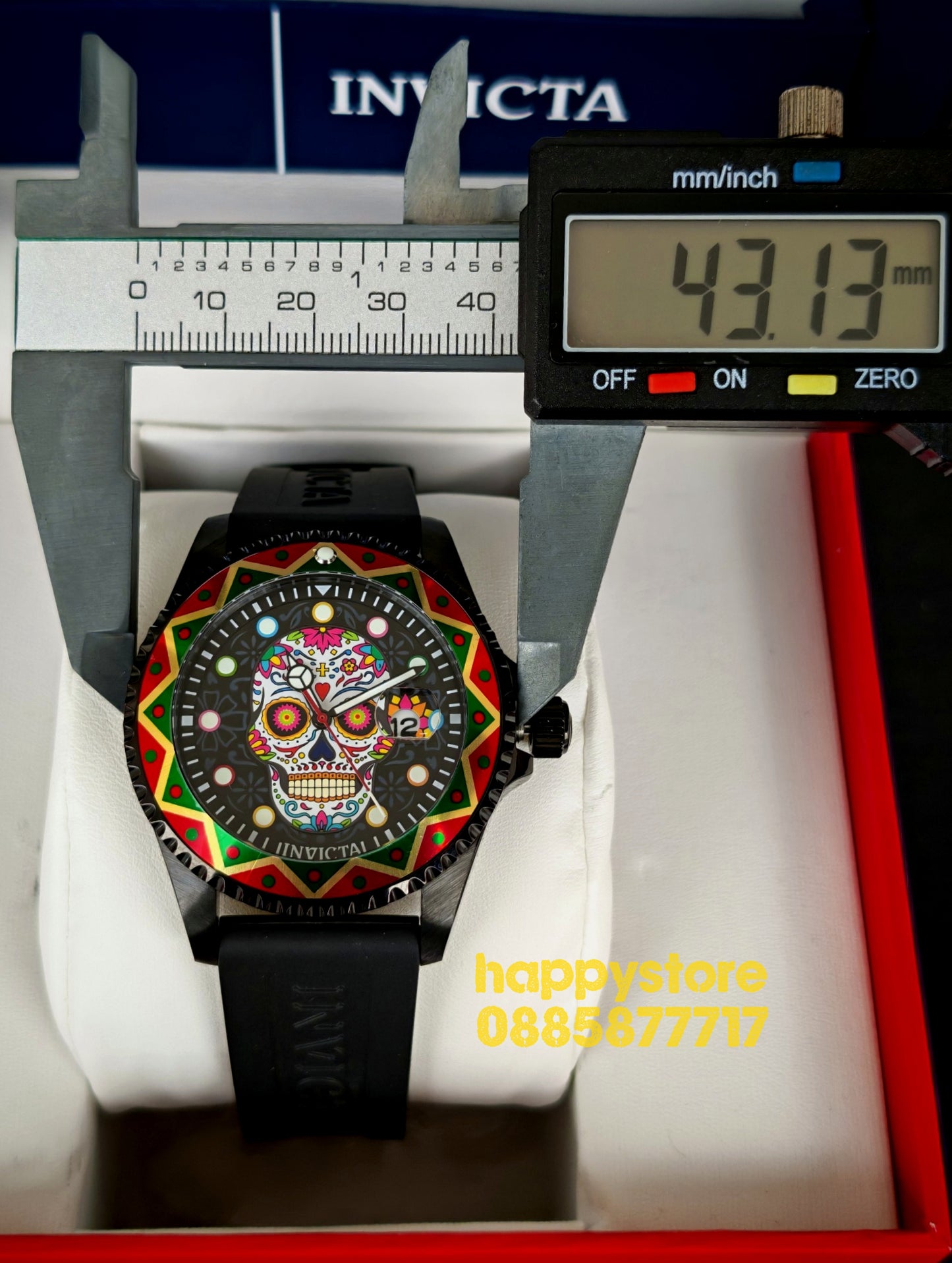 INVICTA Muertos Fiesta 43 mm