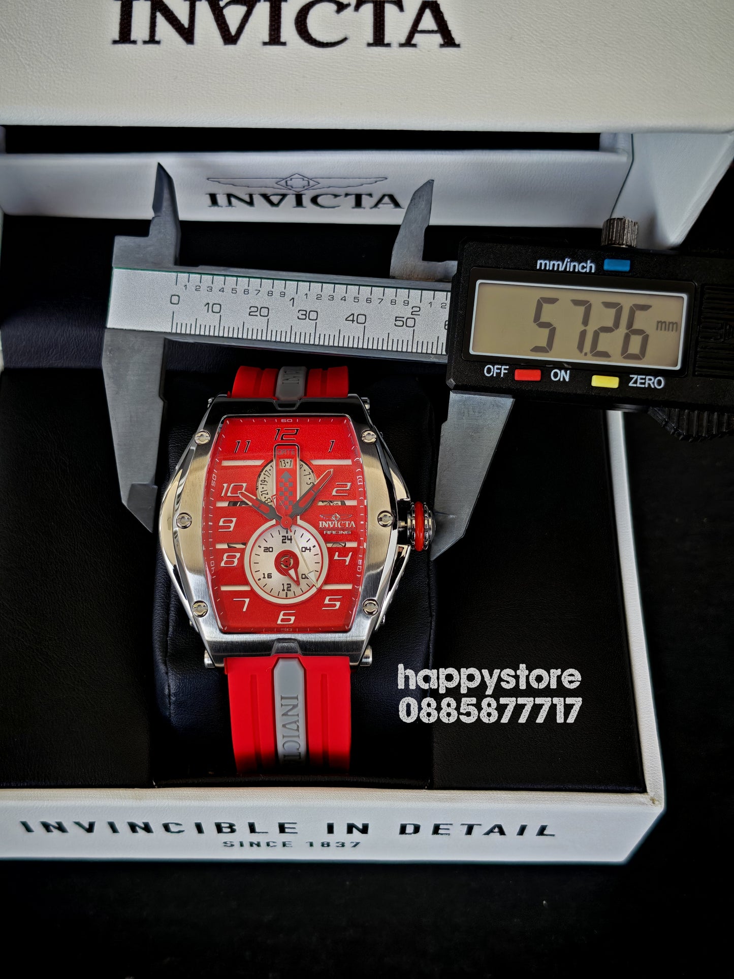 INVICTA RACING Monza Red 57 мм