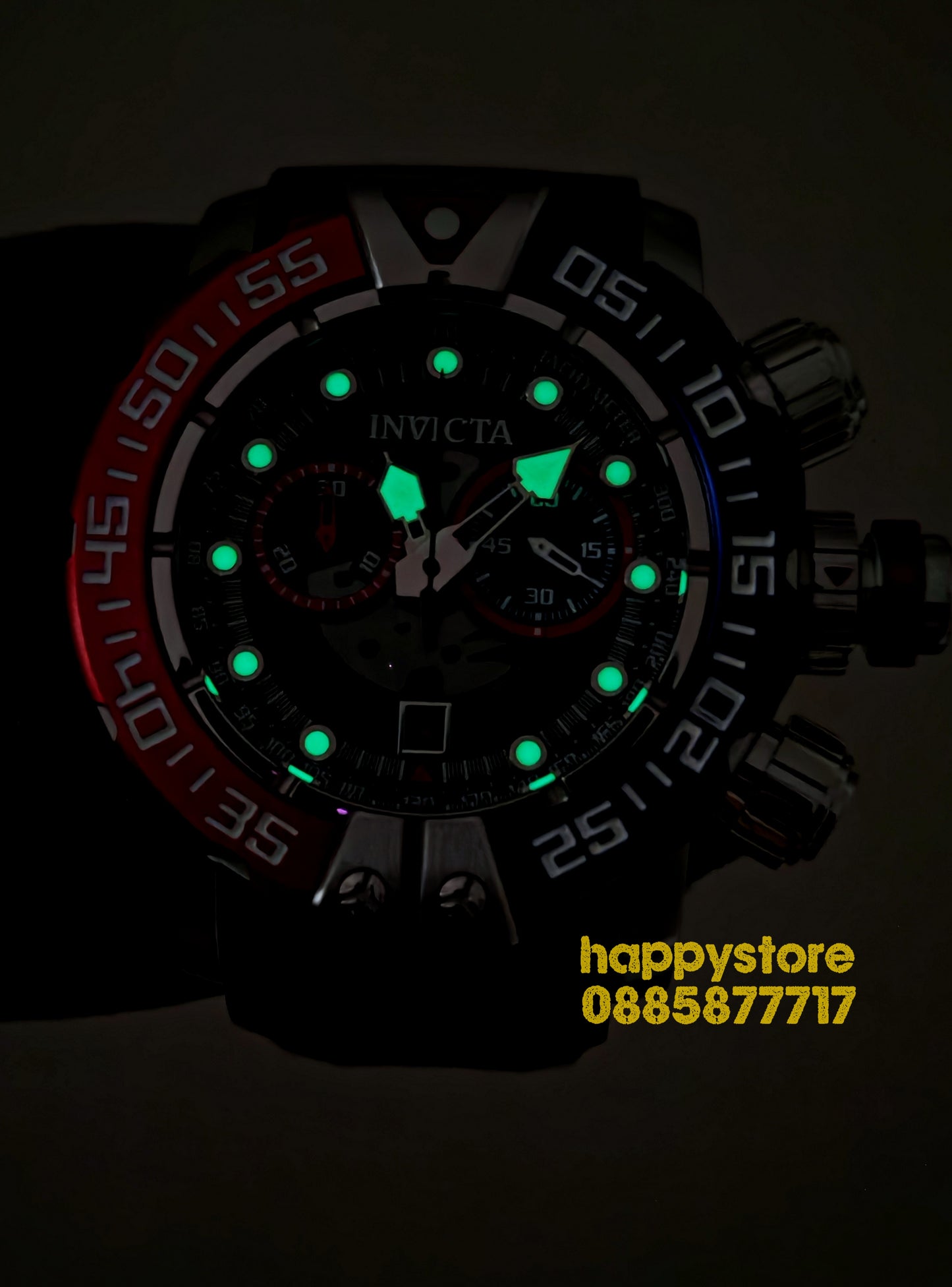 INVICTA Foxhound silver 57 mm