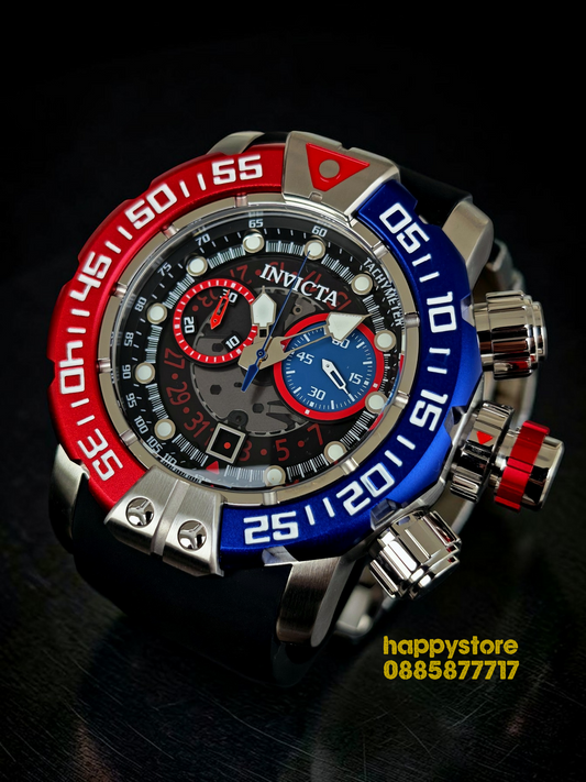 INVICTA Foxhound silver 57 mm
