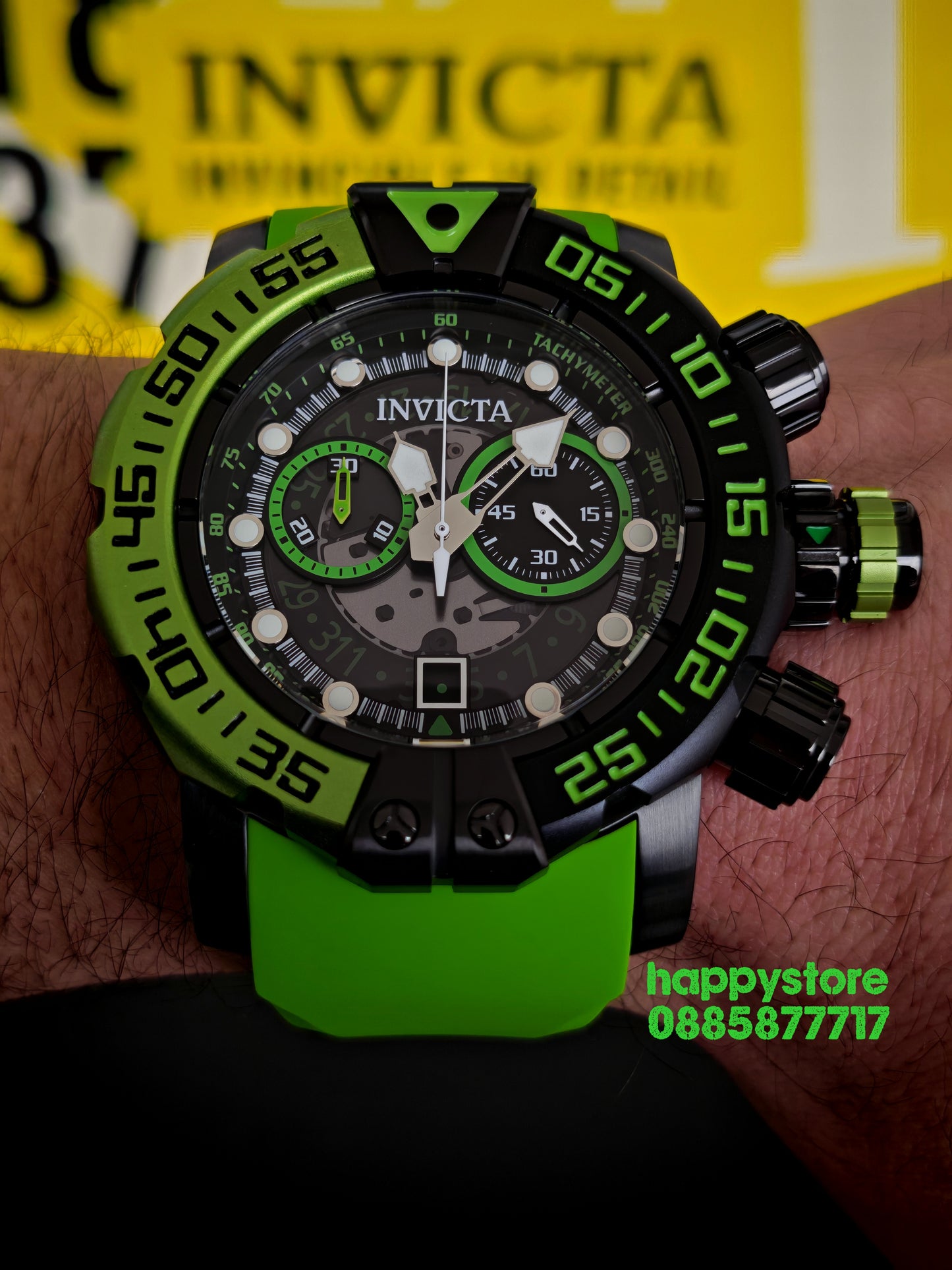 INVICTA Foxhound green 57 mm