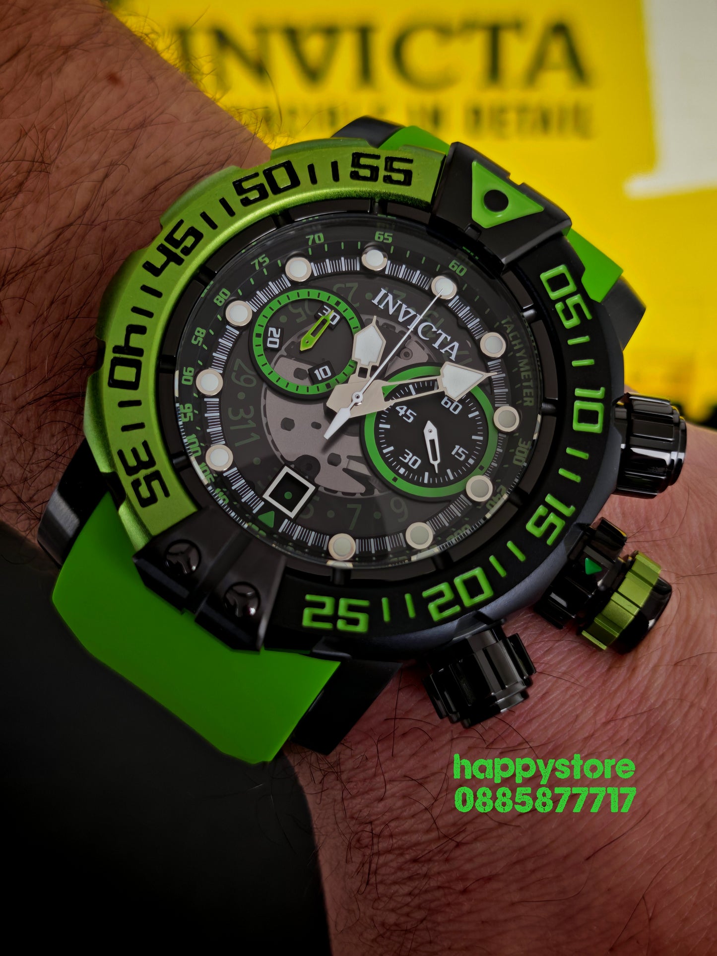 INVICTA Foxhound green 57 mm